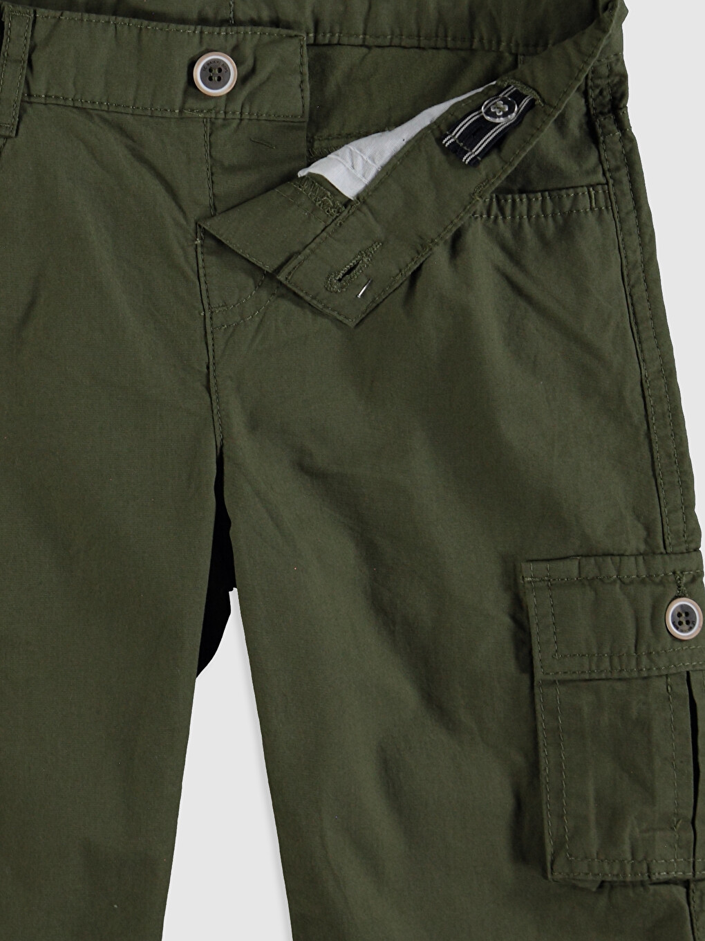 Basic Poplin Boy Cargo Roller-2
