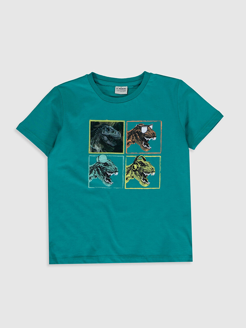 LCW Kids Boy's Hologram Printed T-Shirt -0S2612Z4-GZD