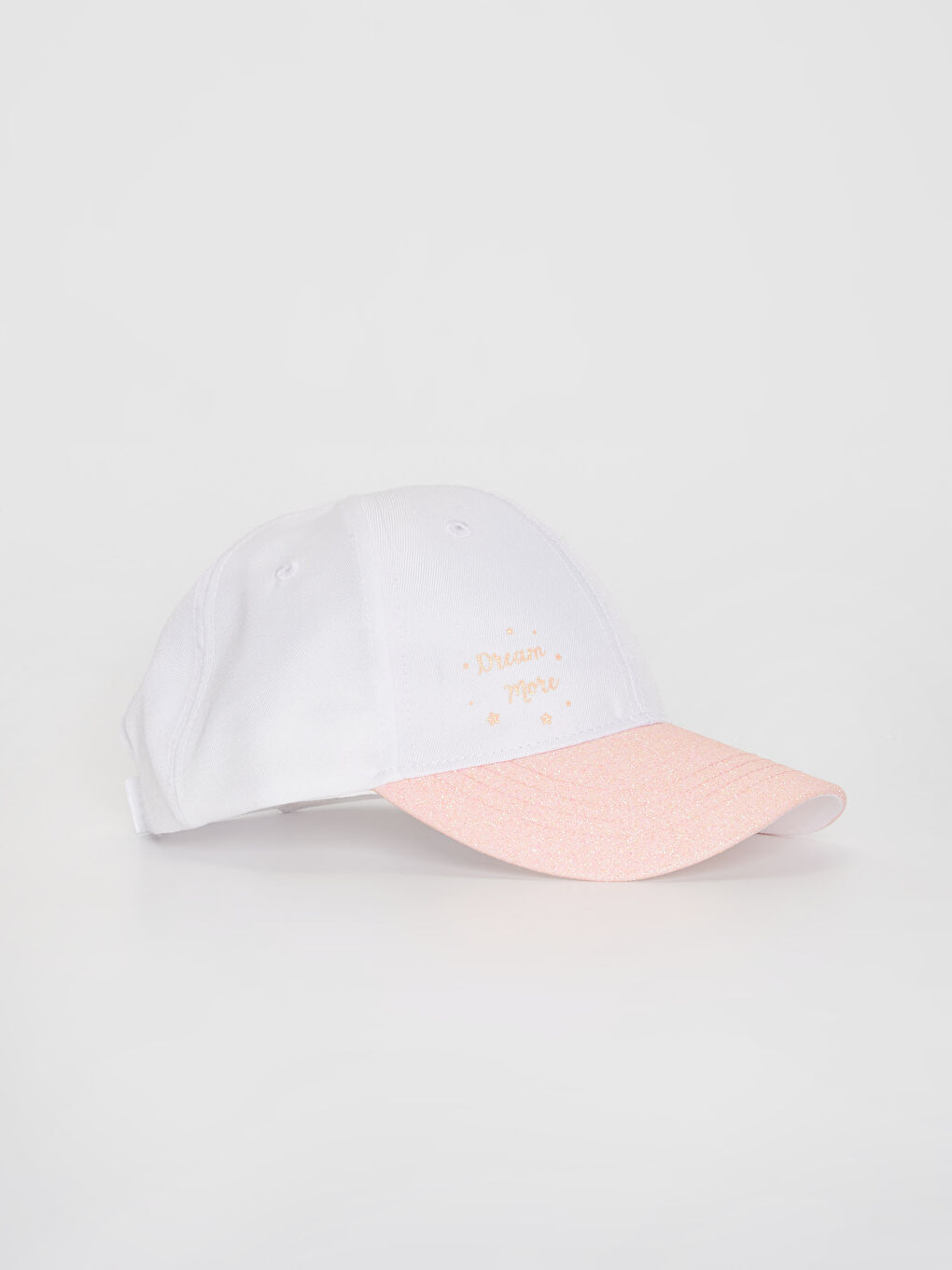 Beyaz Kız Çocuk Simli Şapka