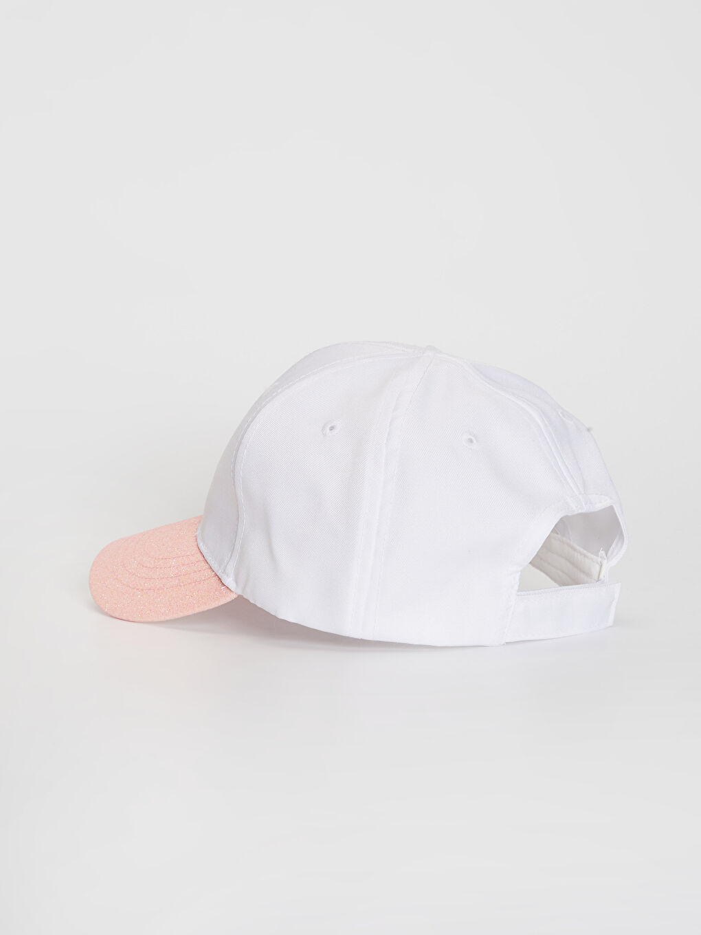 Beyaz Kız Çocuk Simli Şapka-2