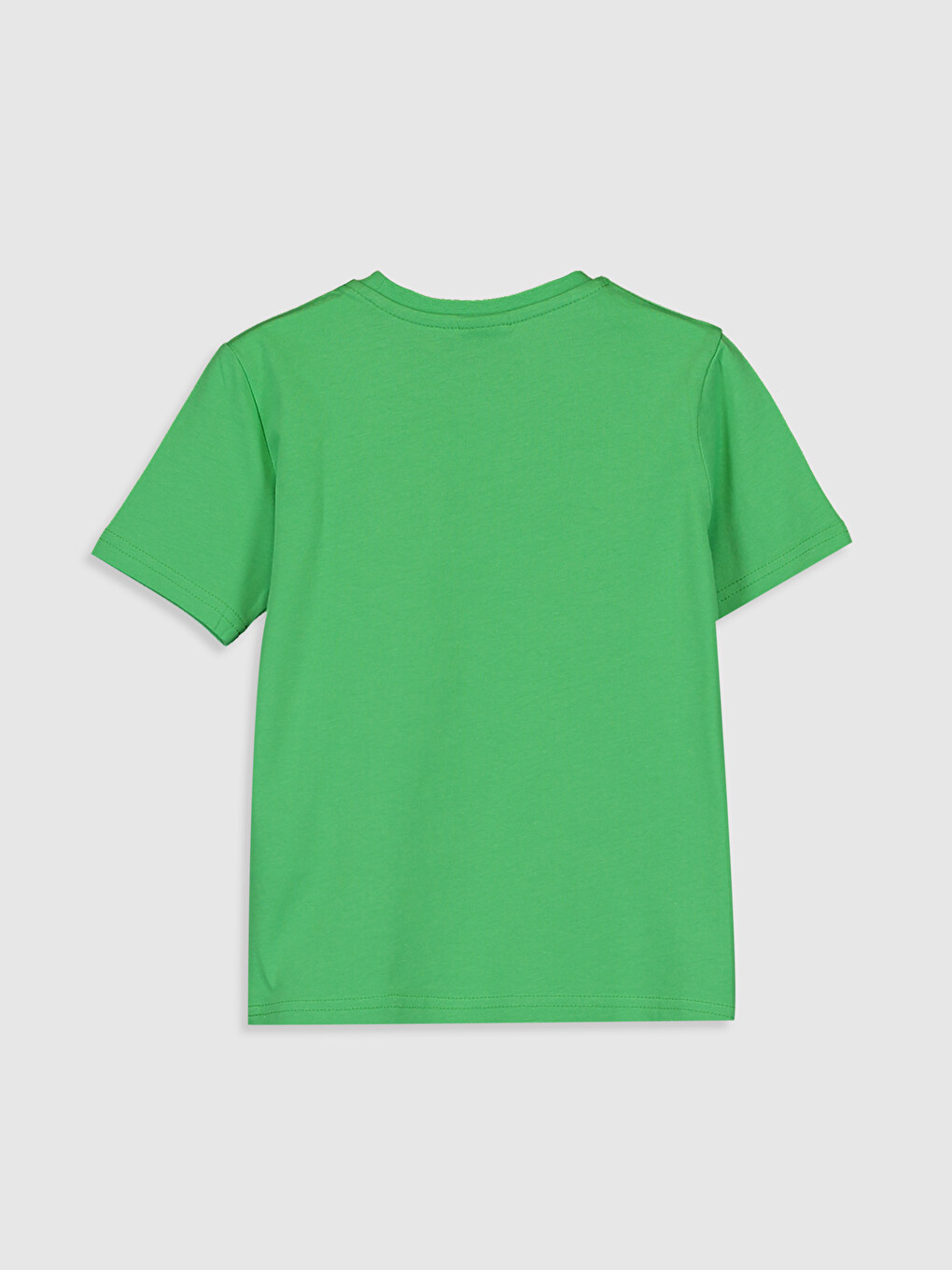 T-shirt Me Jakë Të Rrumbullakët Dhe Mëngë Të Shkurtra Për Djem-1
