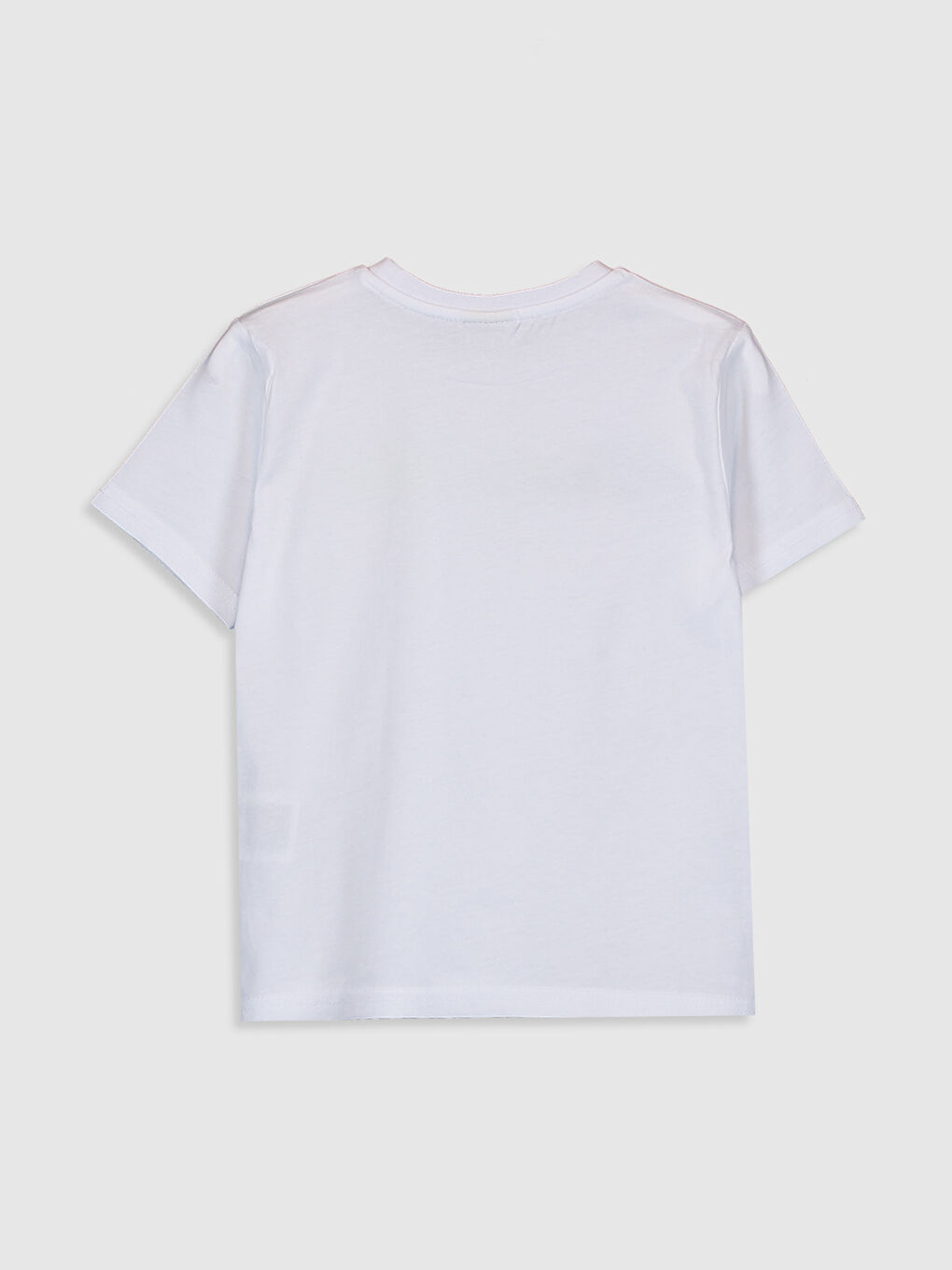 Футболка с круглым вырезом и коротким рукавом для мальчиков-1