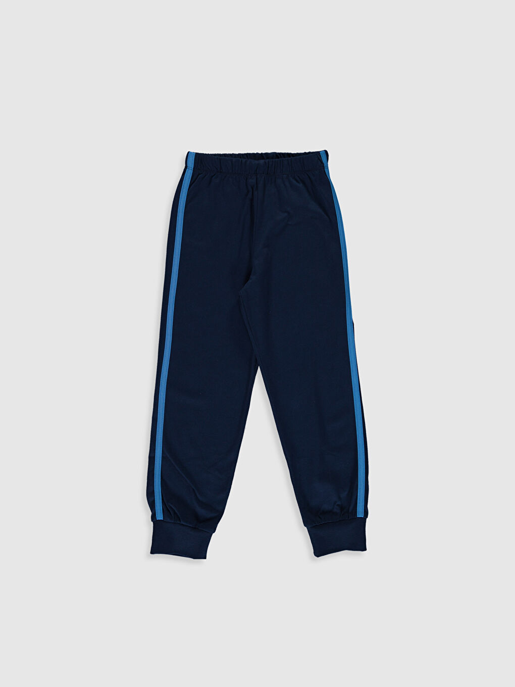 Ensemble de pyjama garçon à col rond et manches longues-3