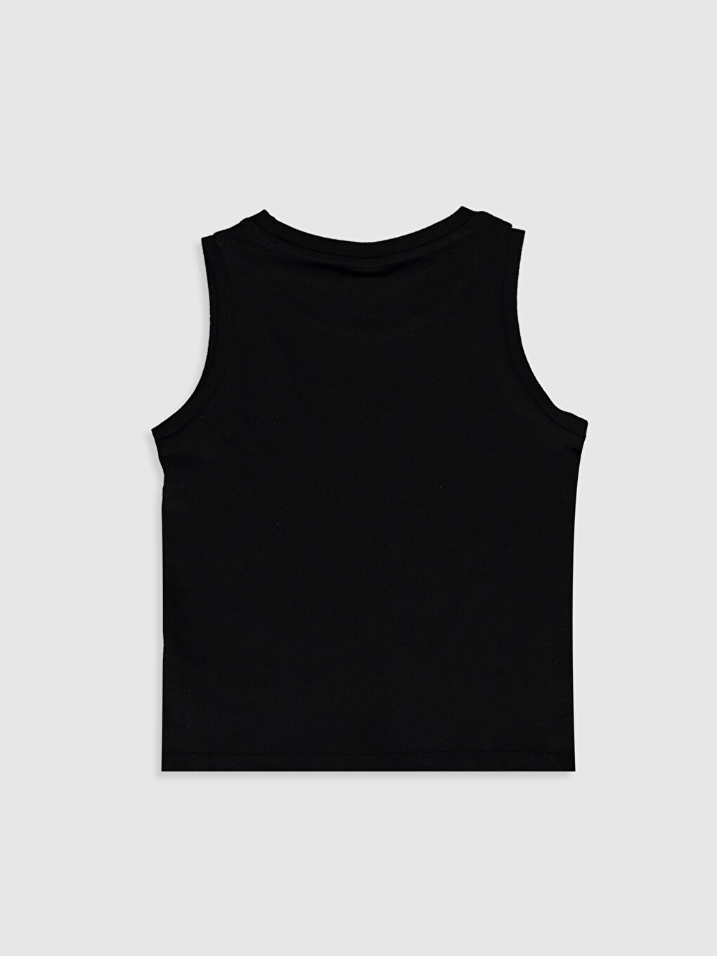 Круглий виріз горловини Принтована Бавовняна Майка для хлопчика-1