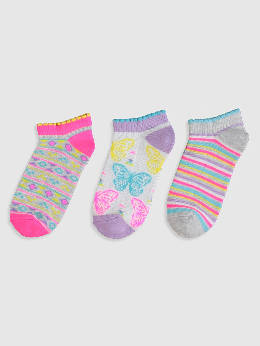 Karışık Patik Çorap-1