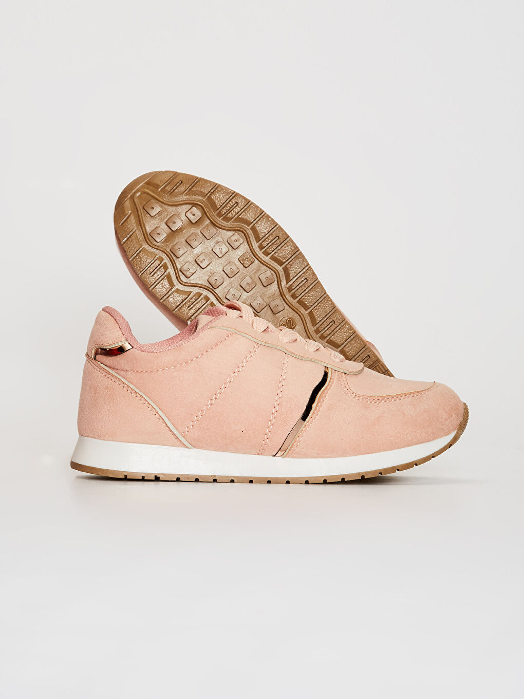 გოგონა ვარდისფერი სპორტული ფეხსაცმელი-2