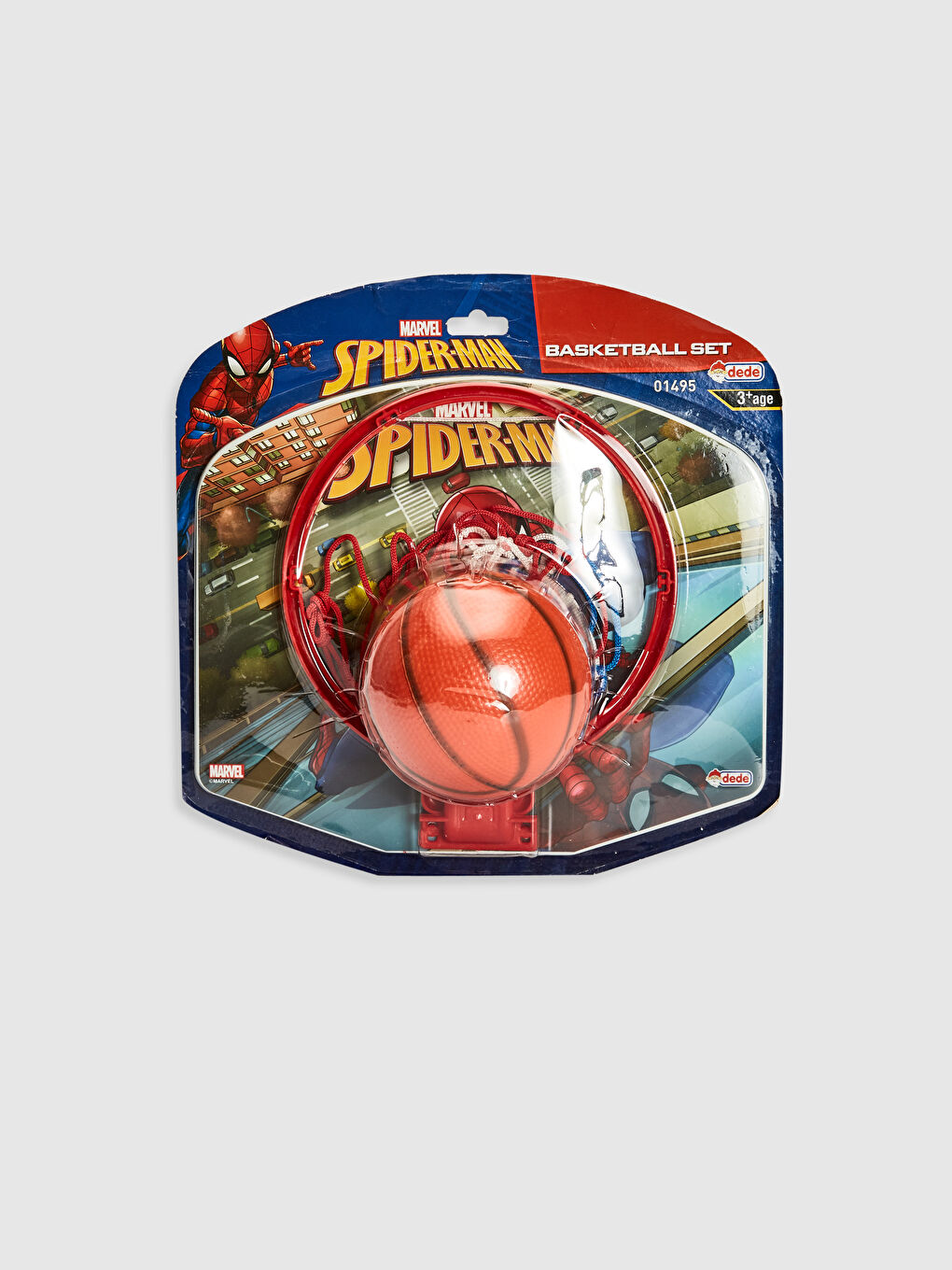 Erkek Çocuk Spiderman Oyuncak Pota Takımı