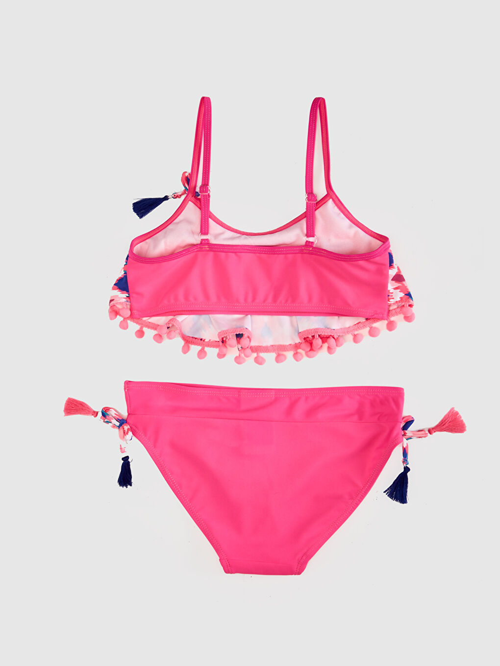 Fuşya Kız Çocuk Bikini-1