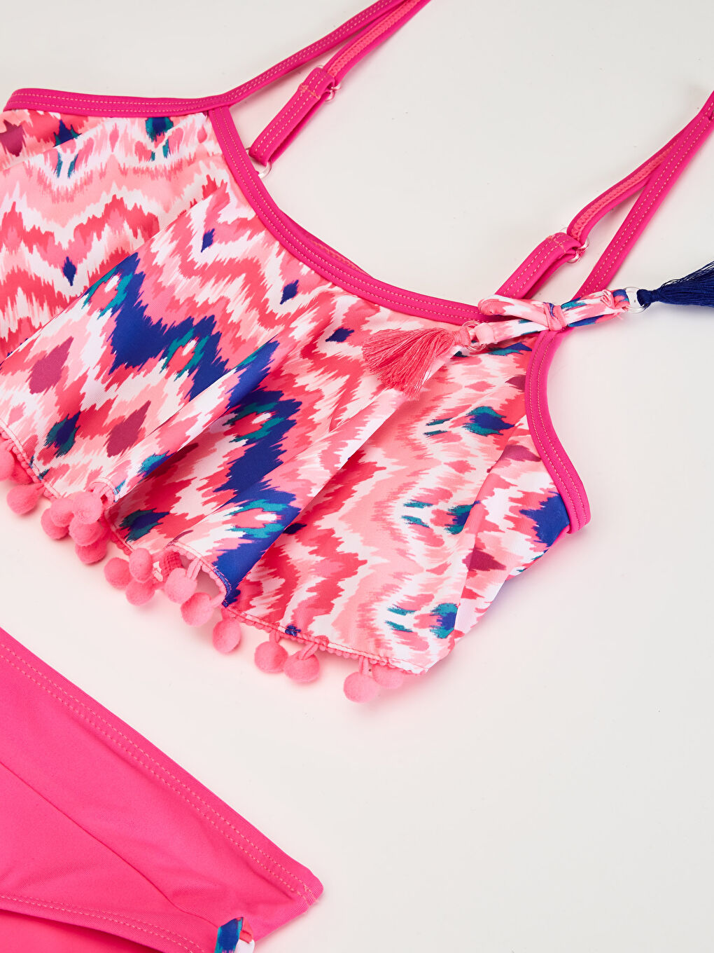 Fuşya Kız Çocuk Bikini-2