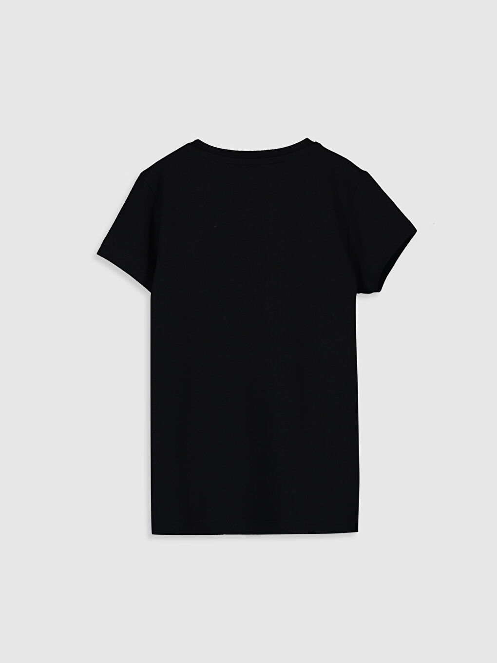 Débardeur Garçon Basique à Manches Courtes avec Encolure en V-1