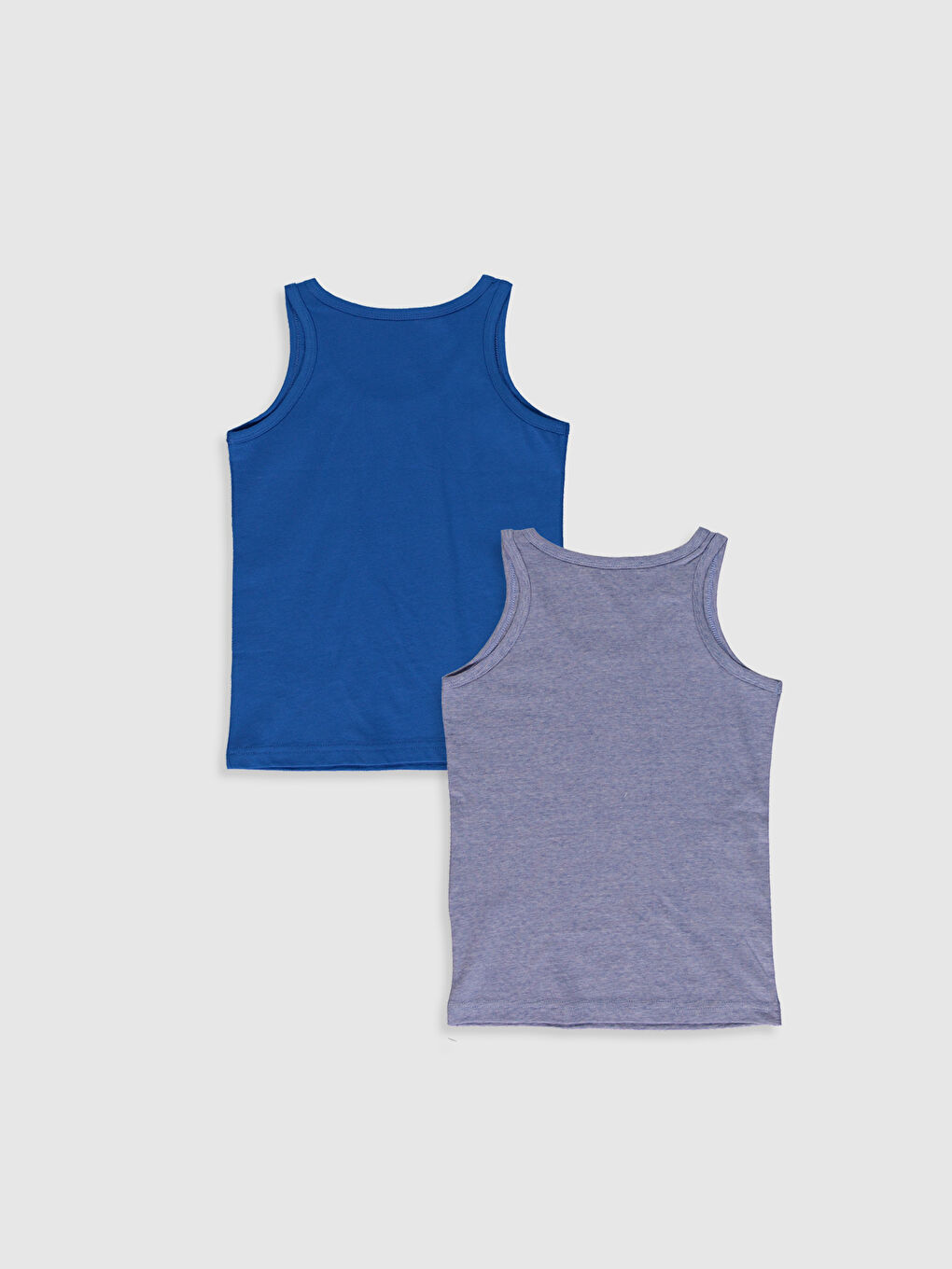 Mavi Bisiklet Yaka Basic Erkek Çocuk Atlet 2'li-1