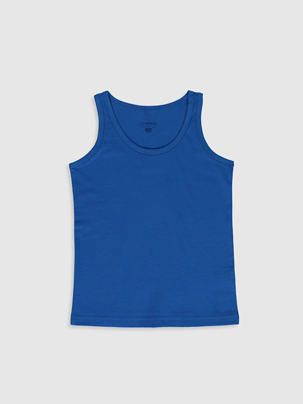 Mavi Bisiklet Yaka Basic Erkek Çocuk Atlet 2'li-2