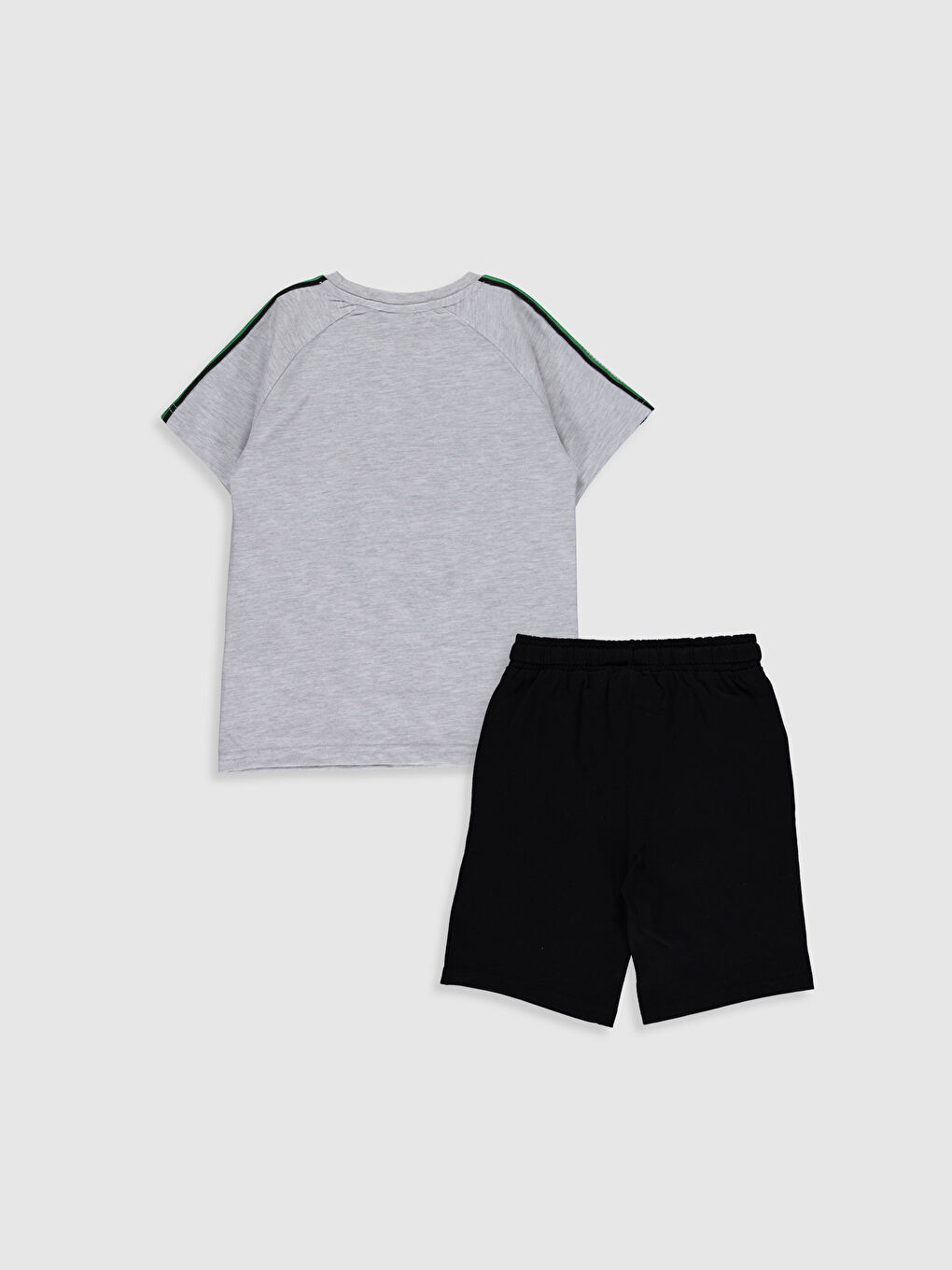 Crew Neck Short Sleeve Boys Suit-1