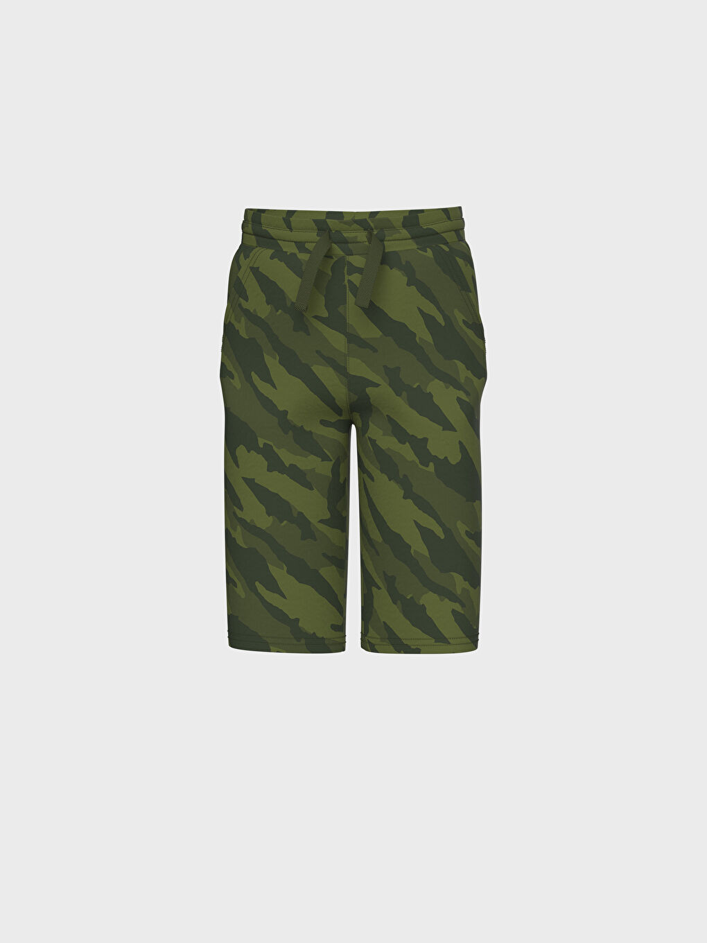 Haki Bisiklet Yaka Kısa Kollu Erkek Çocuk Takım-2