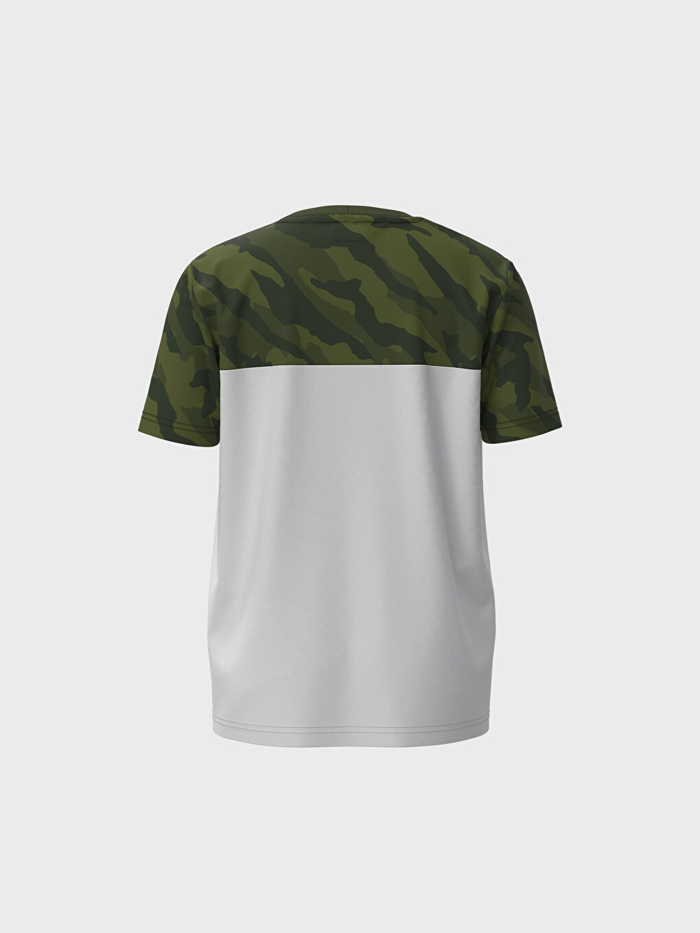 Haki Bisiklet Yaka Kısa Kollu Erkek Çocuk Takım-4