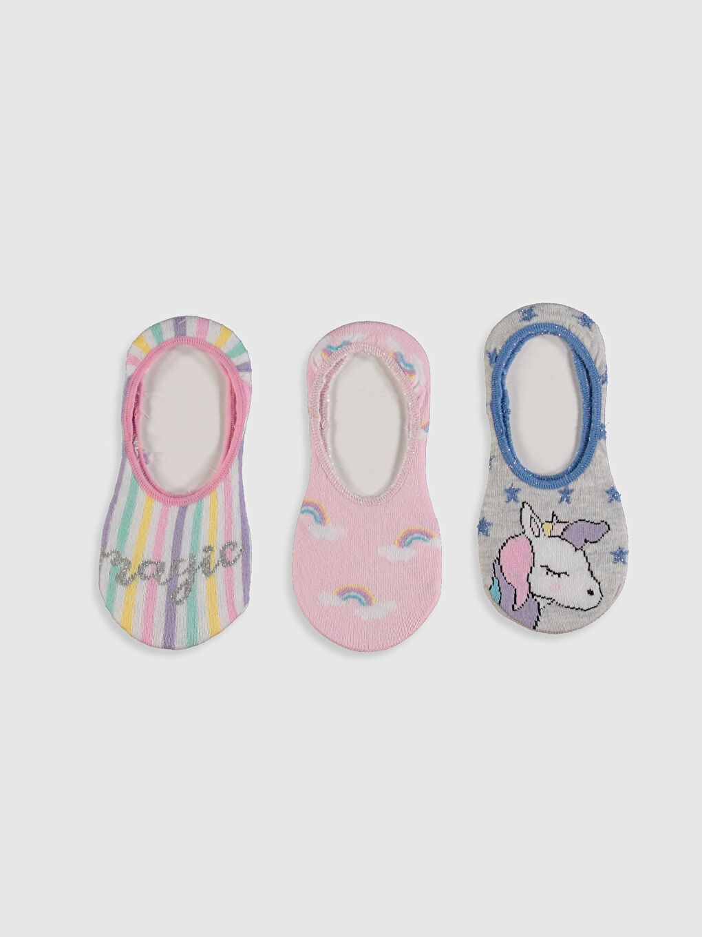 Дівчина РОЖЕВИЙ Шкарпетки-невидимки-1