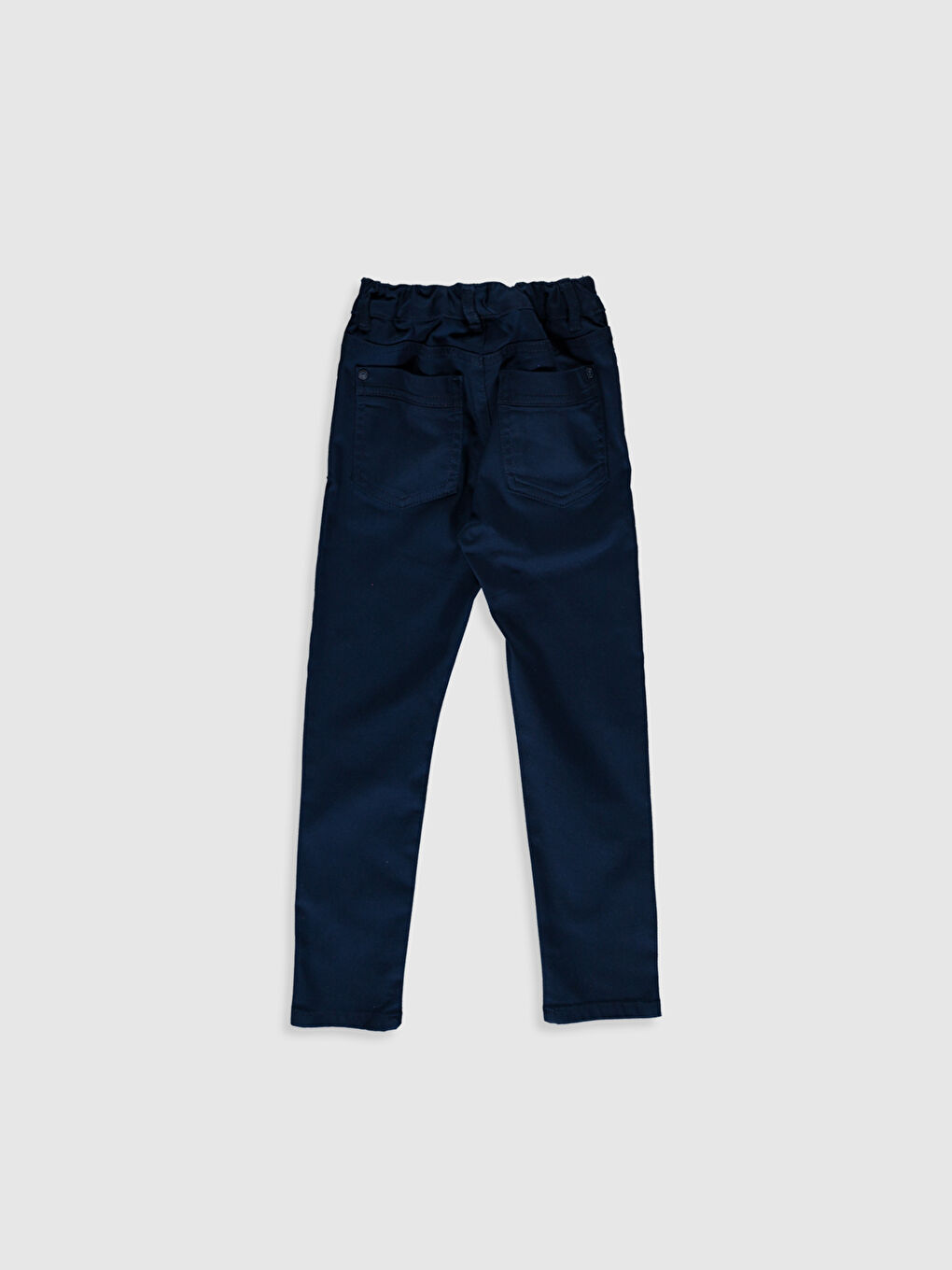 Lacivert Ekstra Dar Gabardin Erkek Çocuk Pantolon-1
