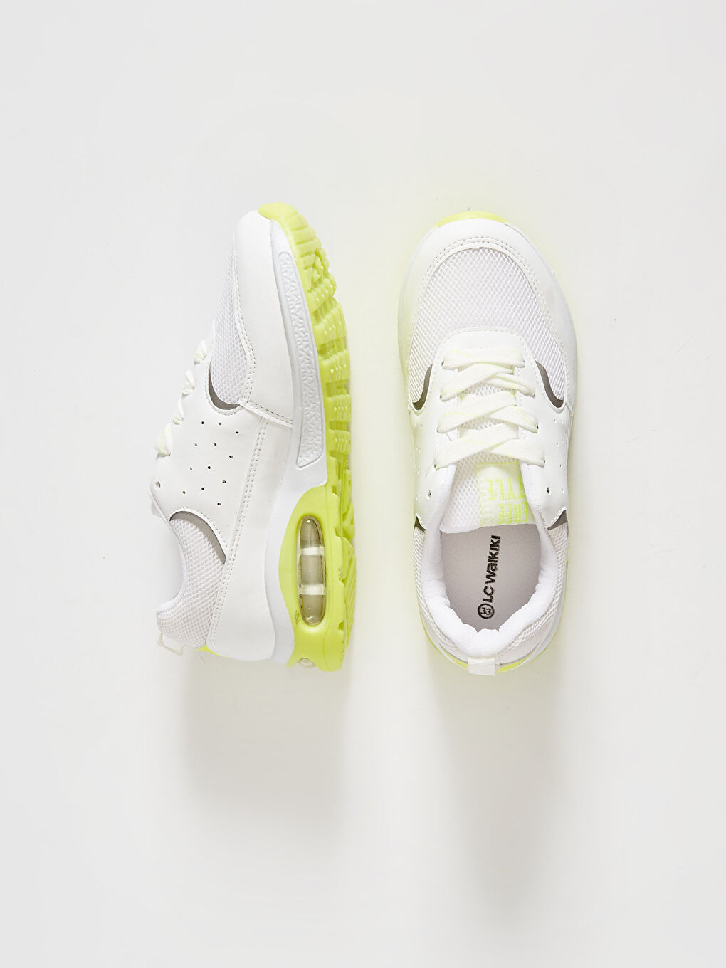 Girl WHITE Sneakers-1