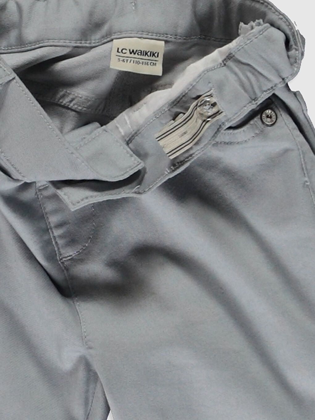 Super Skinny Gabardine Trousers for Boys-2