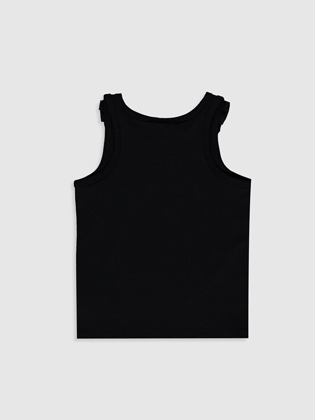 قميص داخلي بناتي قطن مكشكش-1