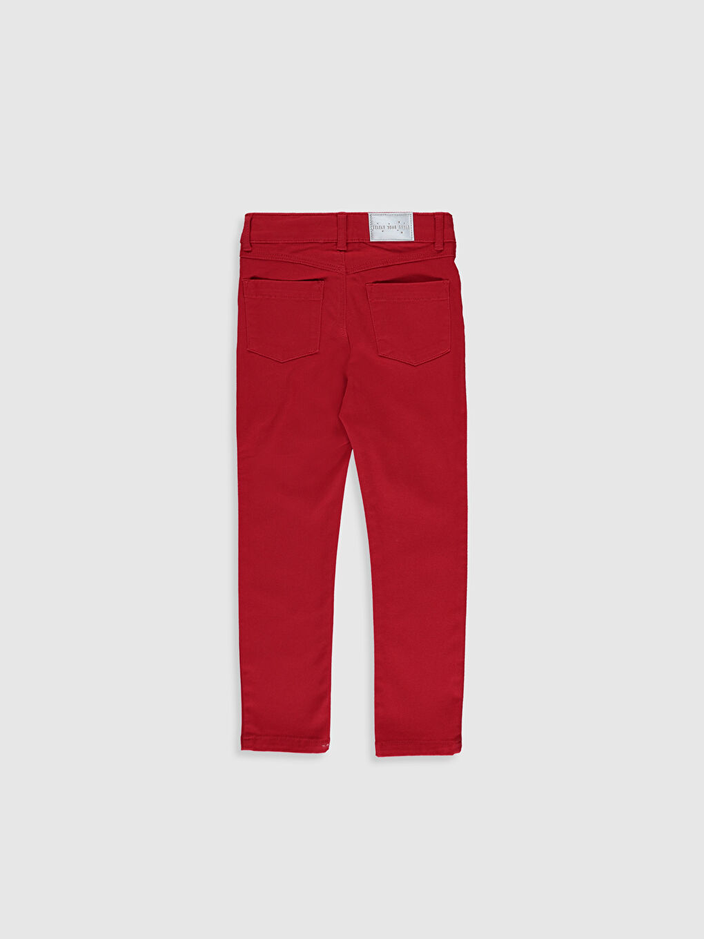 Pantalon ROUGE Fille-1