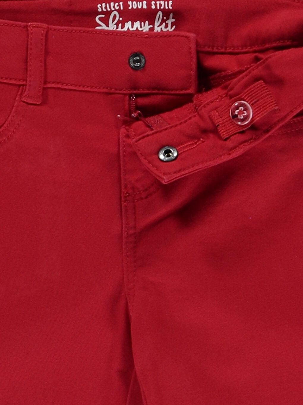 Pantalon ROUGE Fille-2