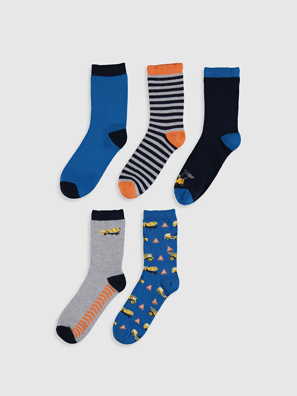 Karışık Erkek Çocuk Soket Çorap-1