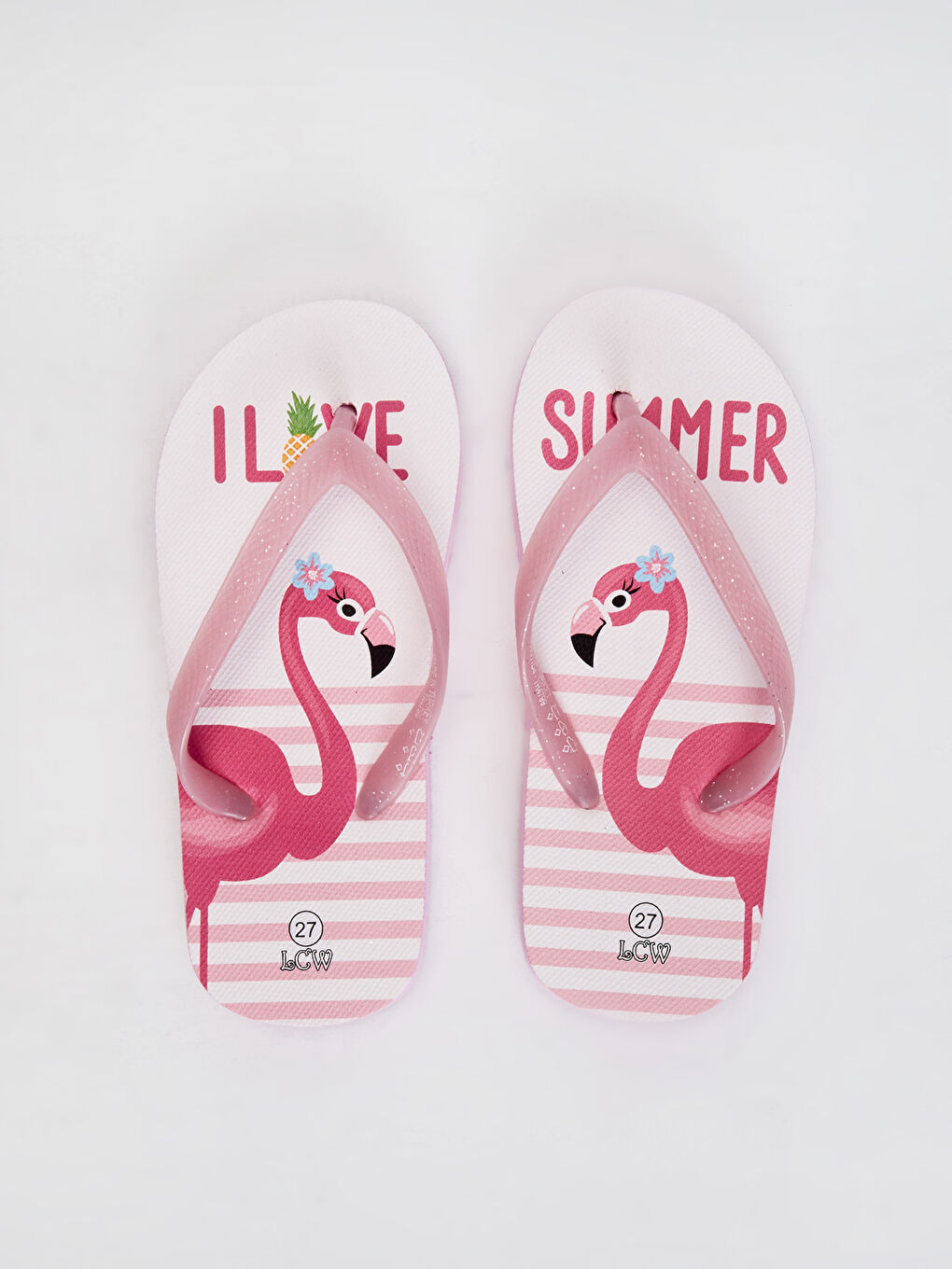 Beyaz Baskılı Sabo Terlik