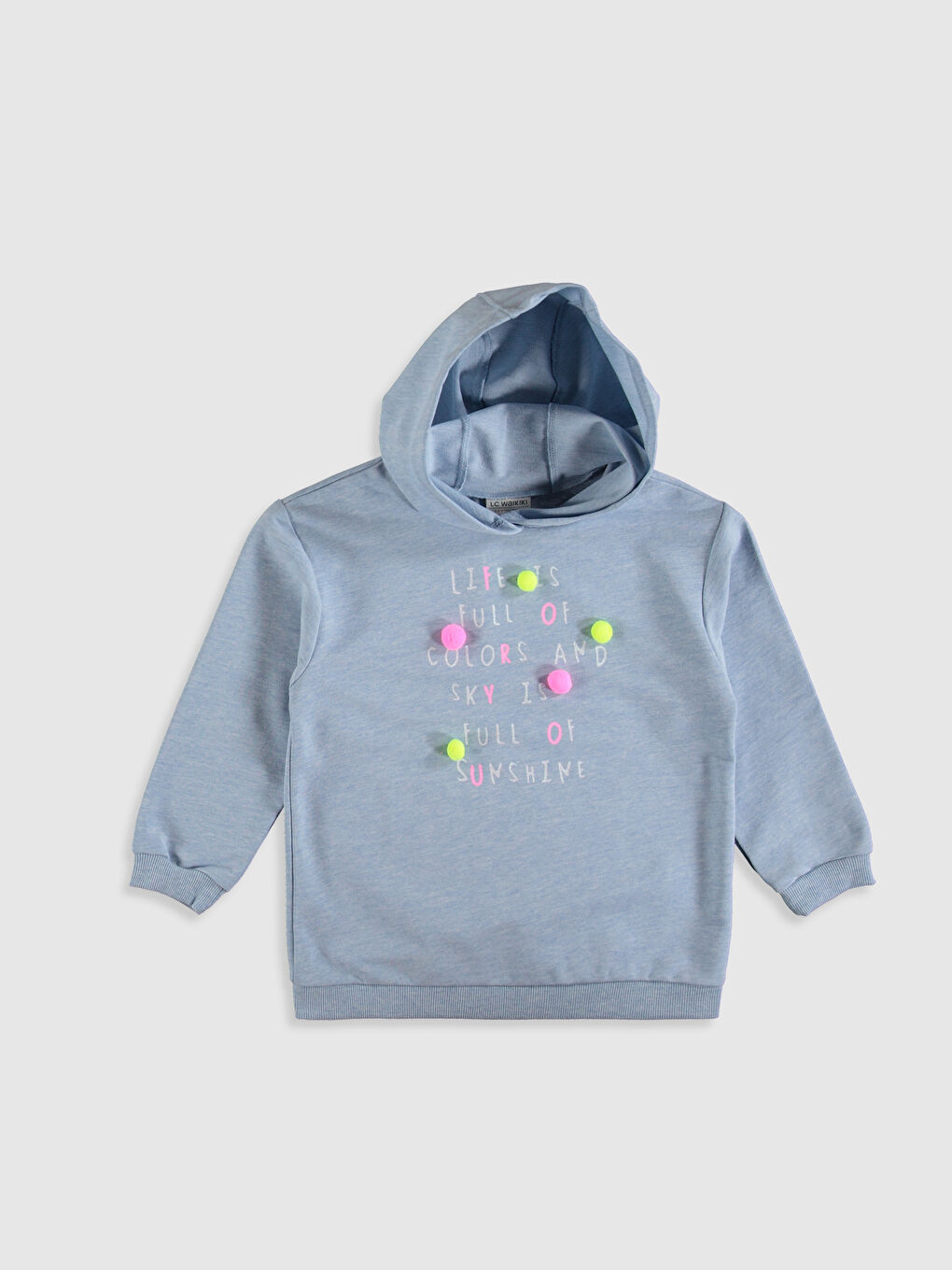 Sweat-shirt BLEU Fille