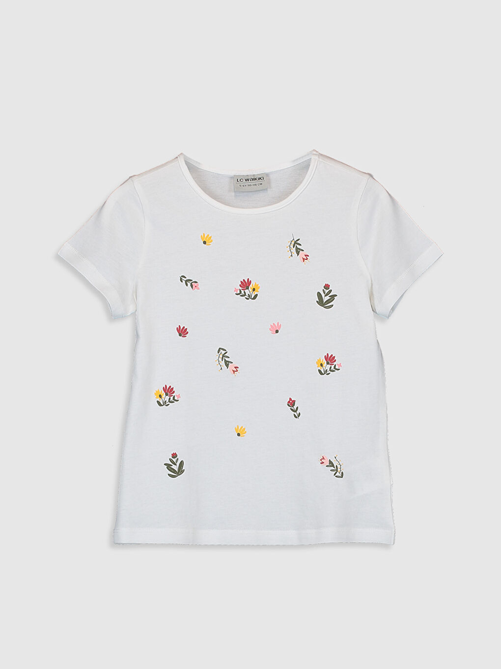 Girl's Printed Cotton T-Shirt