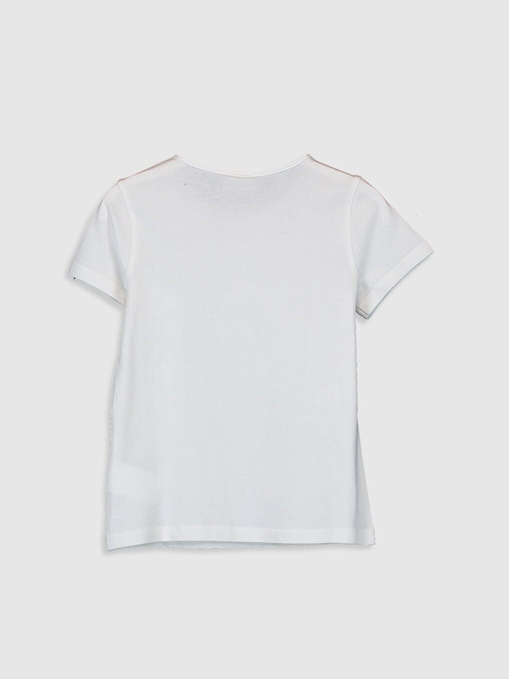 Girl's Printed Cotton T-Shirt-5