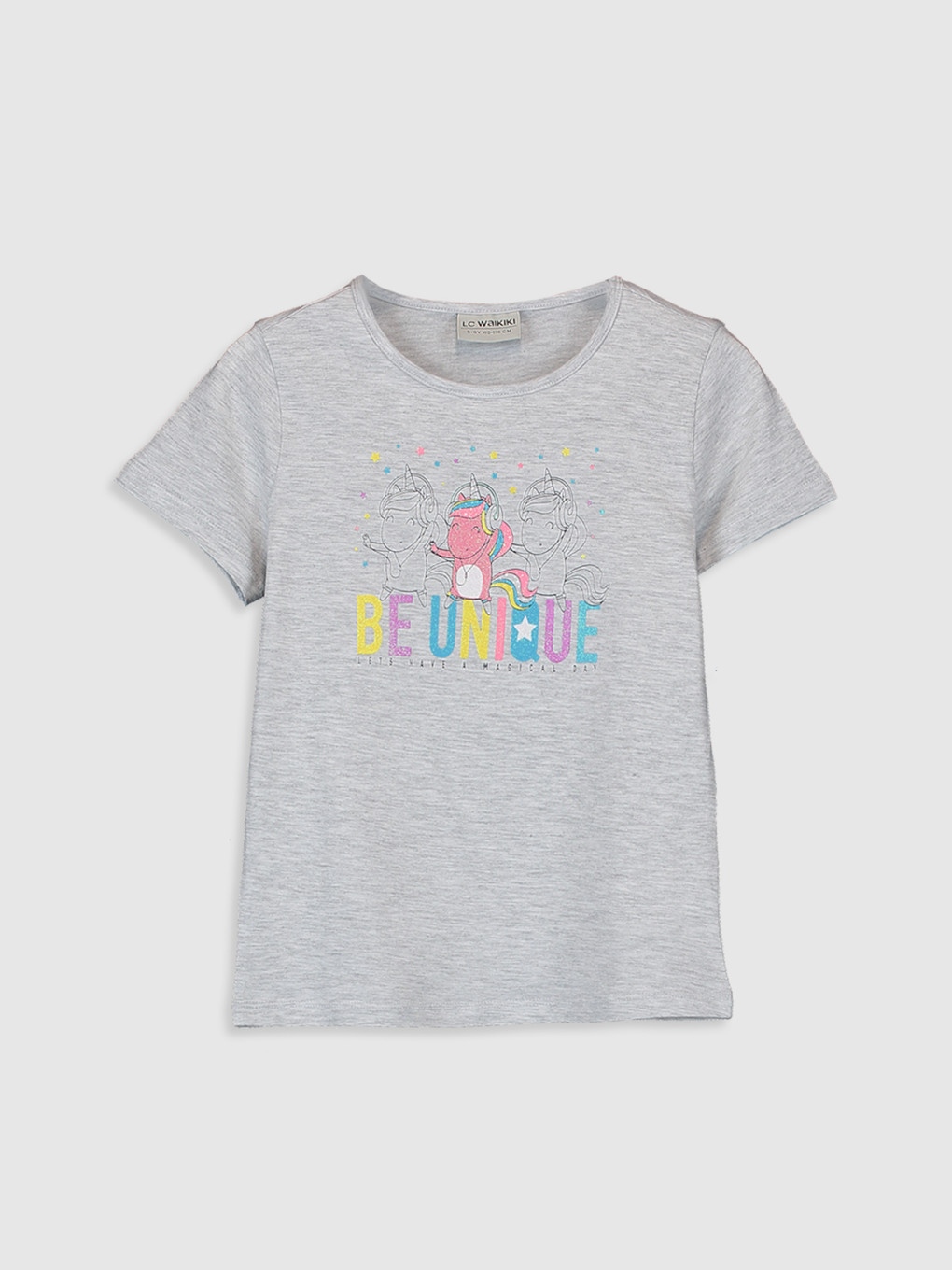 Girl's Printed Cotton T-shirt