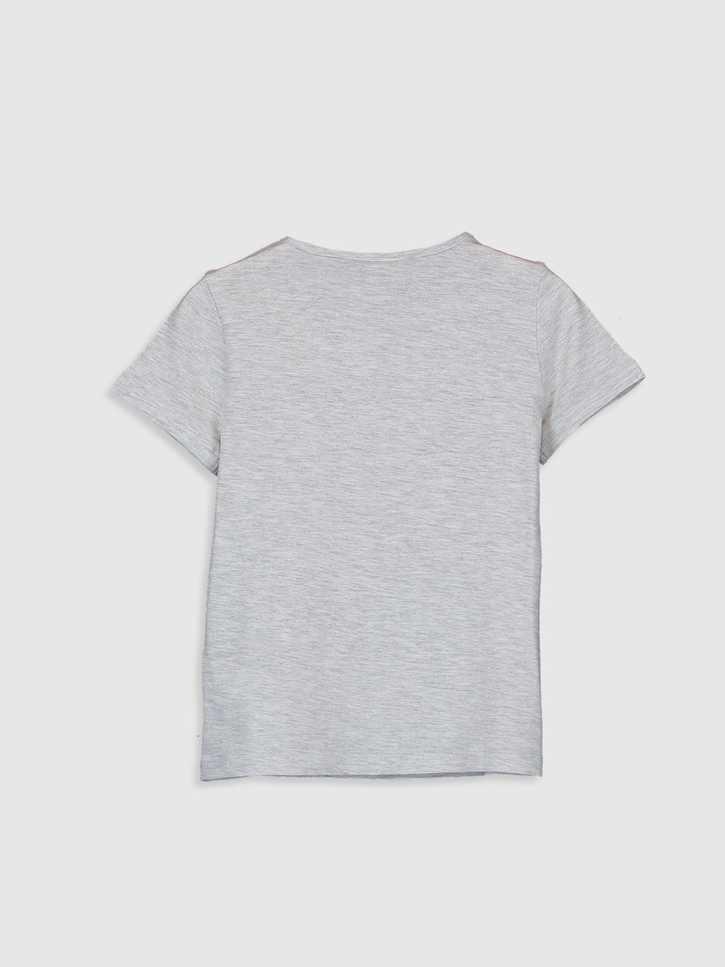 Girl's Printed Cotton T-shirt-1