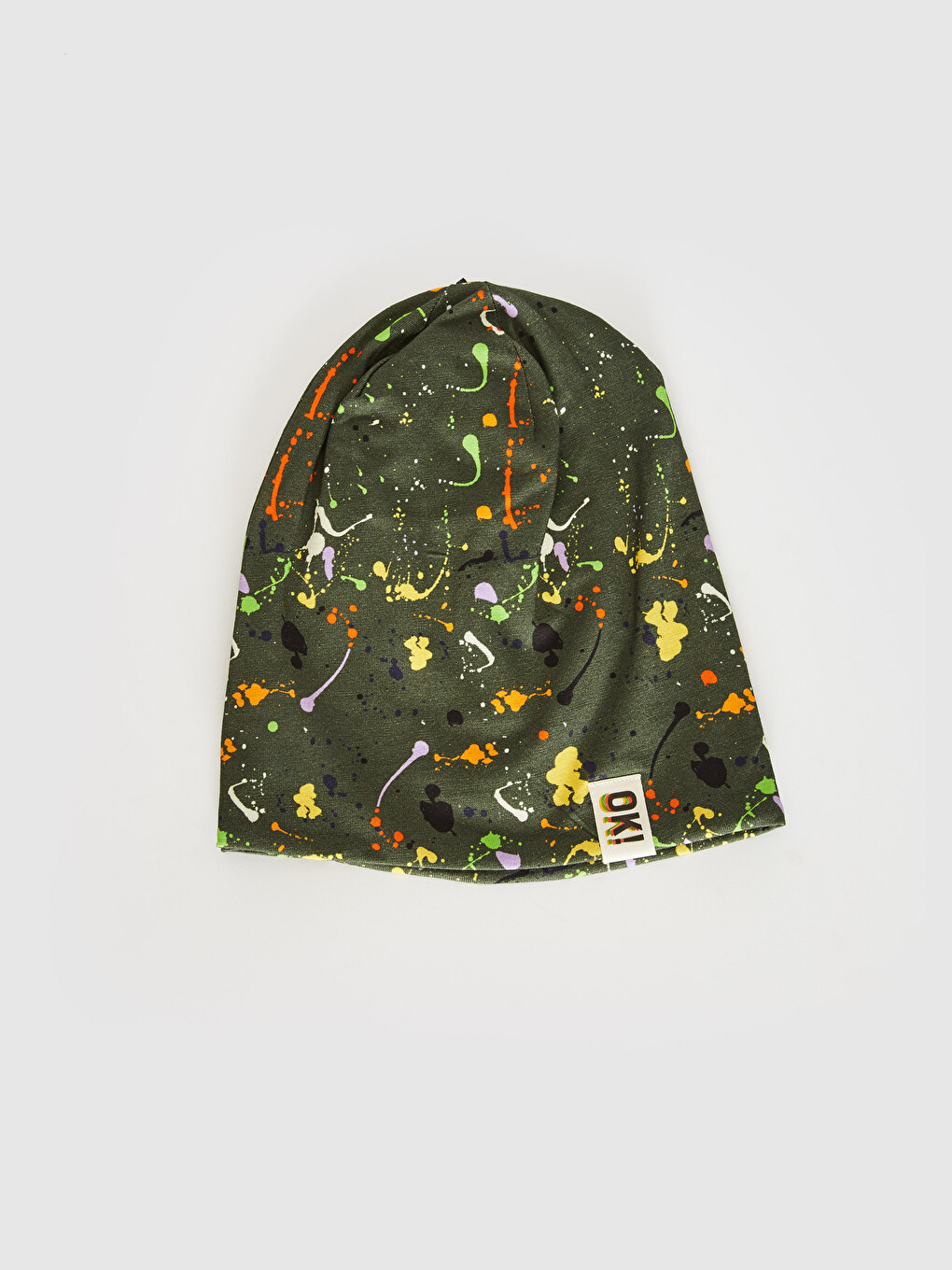 Bonnet en Jersey de Coton à Motifs pour Garçon
