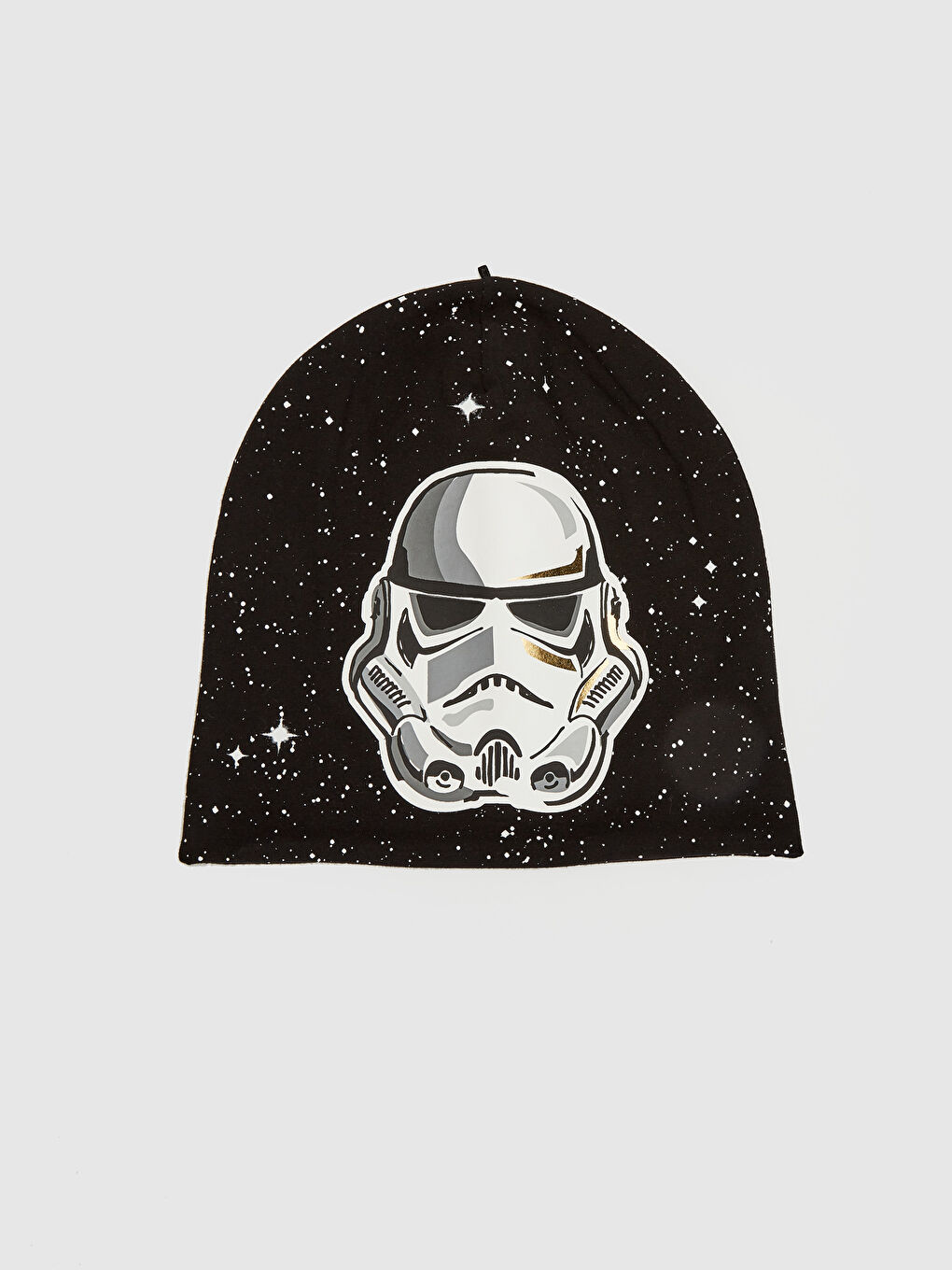 Siyah Erkek Çocuk Star Wars Lisanslı Pamuklu Jarse Bere