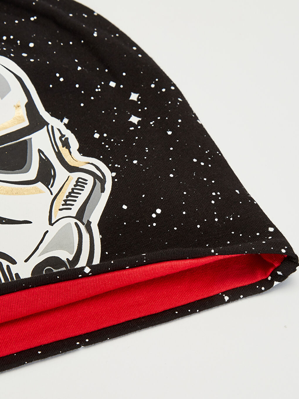 Siyah Erkek Çocuk Star Wars Lisanslı Pamuklu Jarse Bere-2