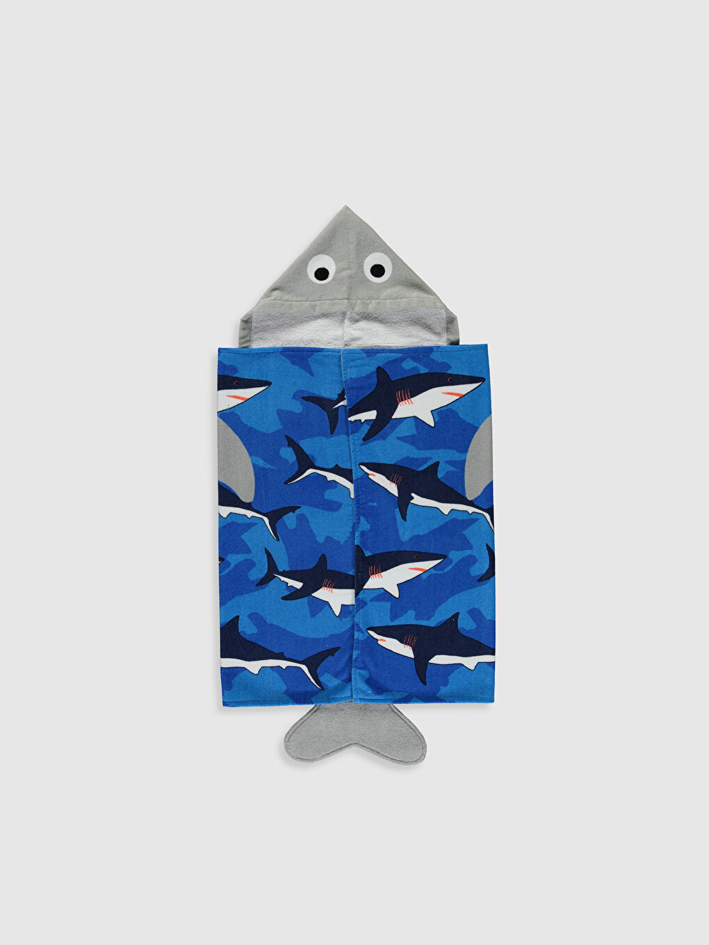 Karışık Nakış Detaylı Baskılı Erkek Çocuk Plaj Havlusu-3