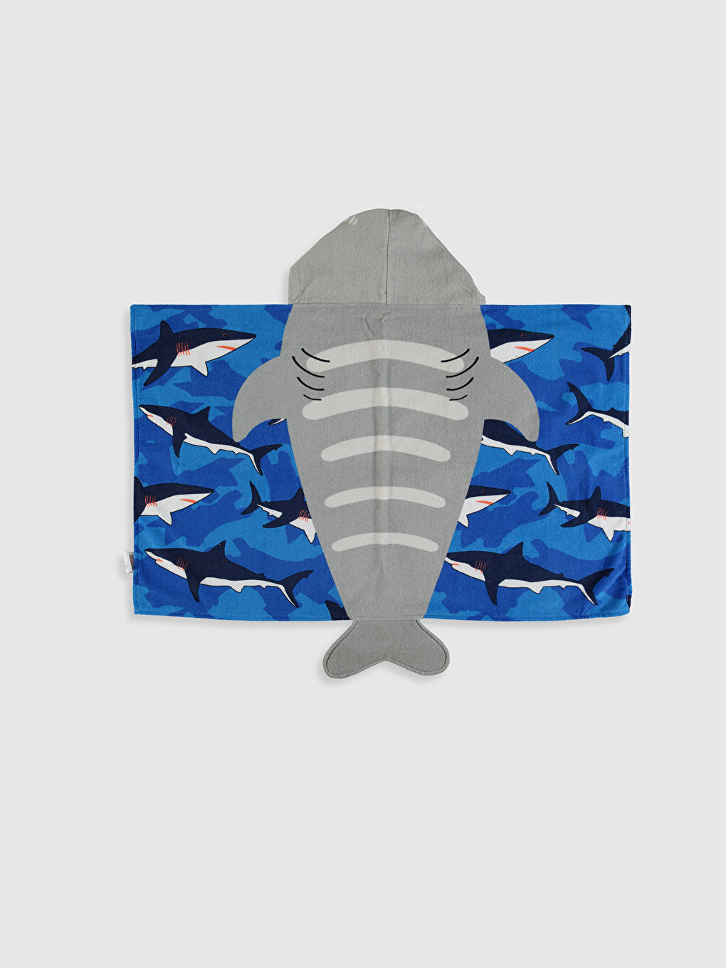 Karışık Nakış Detaylı Baskılı Erkek Çocuk Plaj Havlusu-5