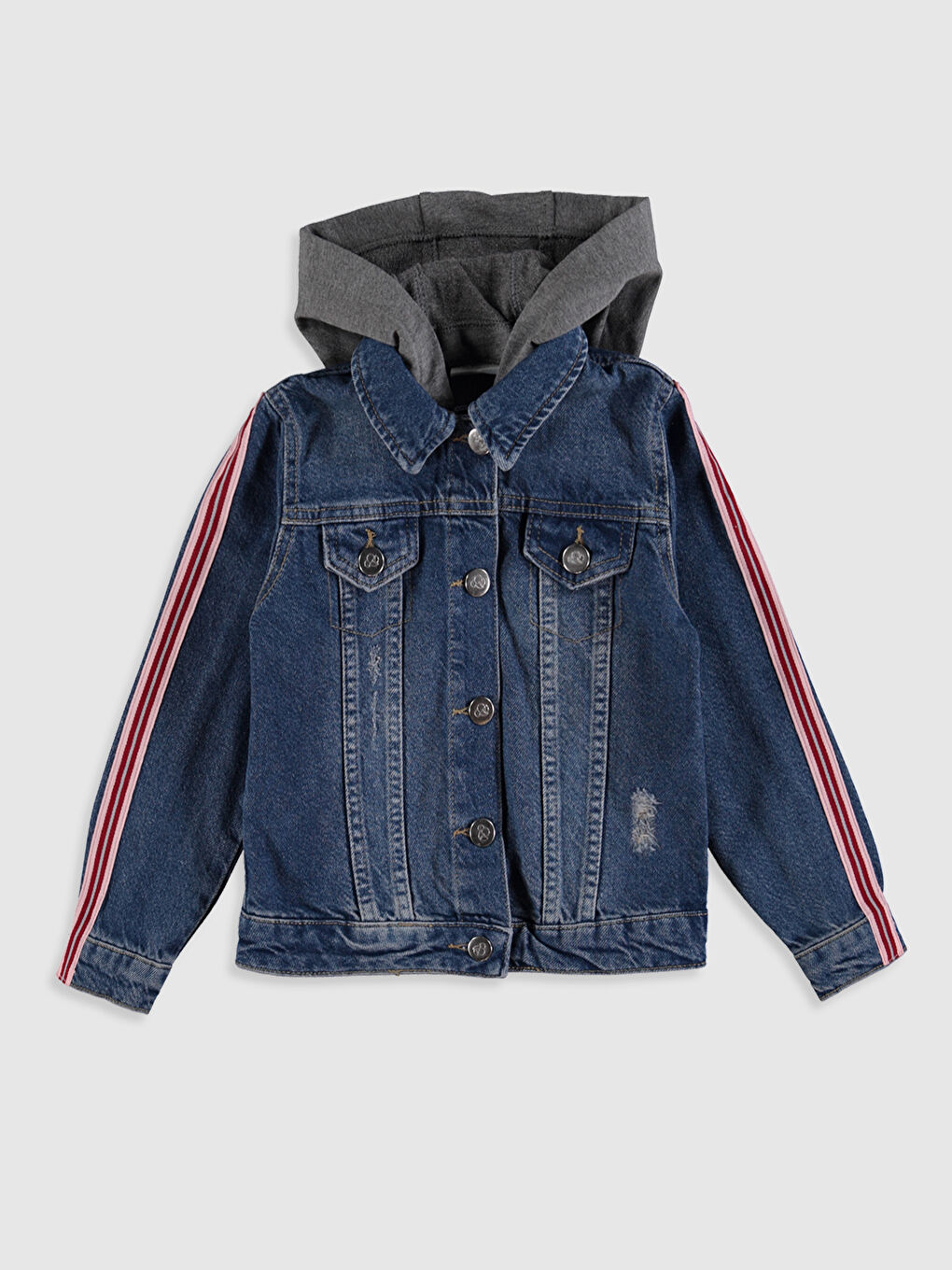 Long Sleeve Girl Jean Jacket