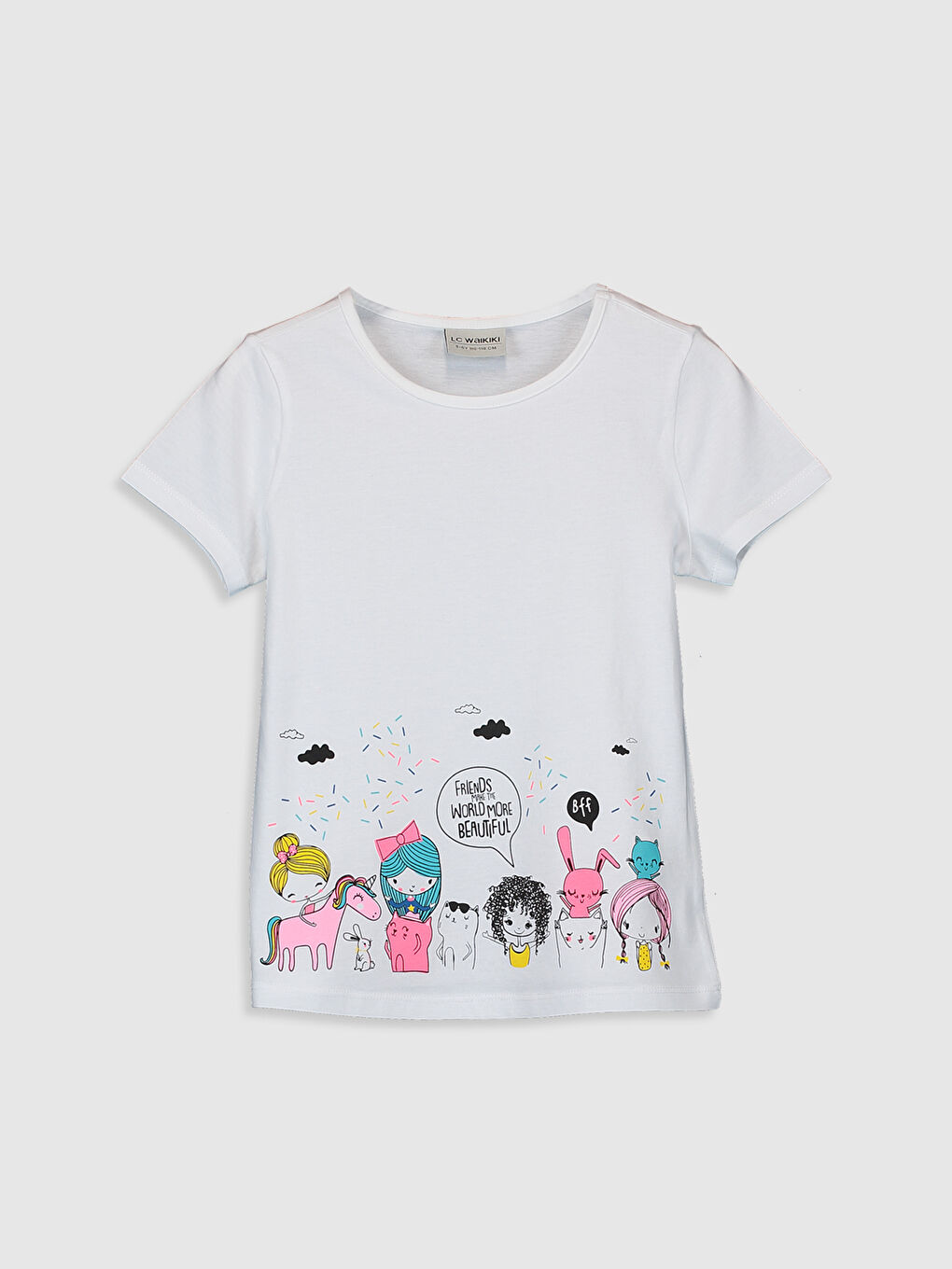 Optik Beyaz Tişört