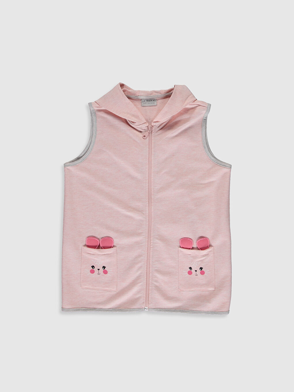 Pembe Kız Çocuk Yelek
