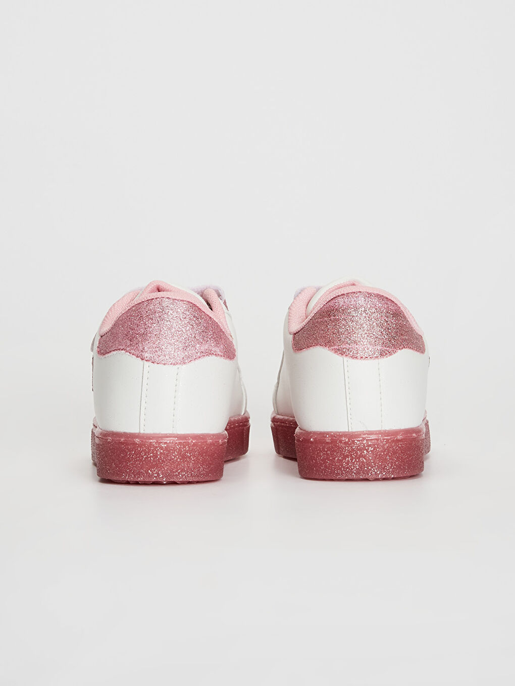 Beyaz Kız Çocuk Işıklı Spor Ayakkabı-3