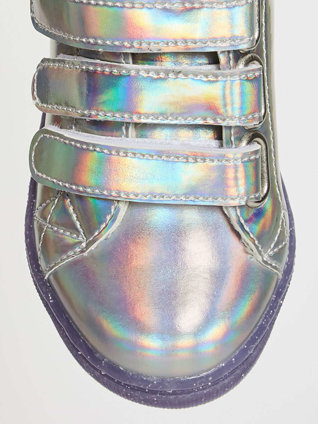 Gri Kız Çocuk Cırt Cırtlı Günlük Ayakkabı-4