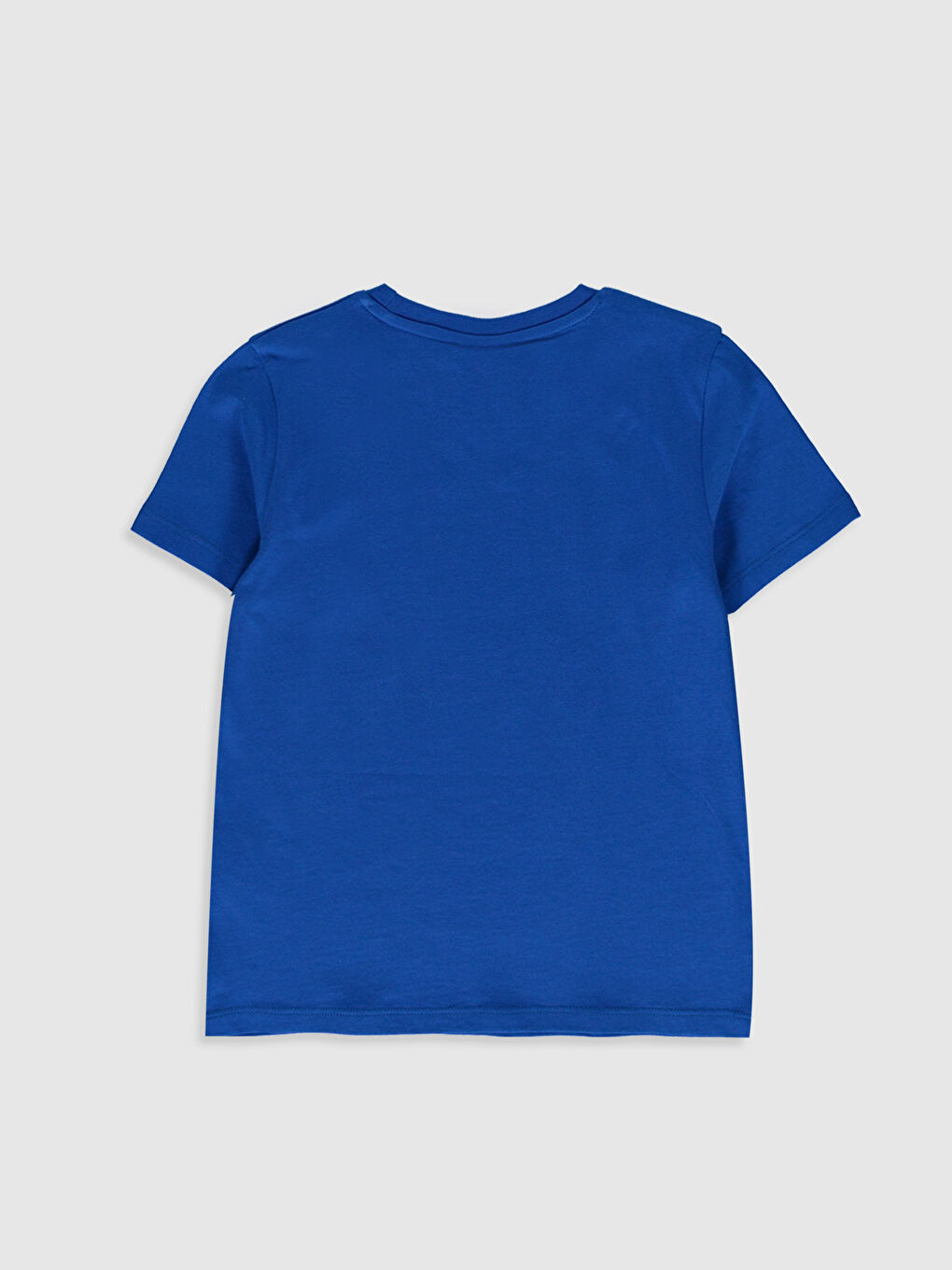 Mavi Bisiklet Yaka Kısa Kollu Erkek Çocuk Tişört-1