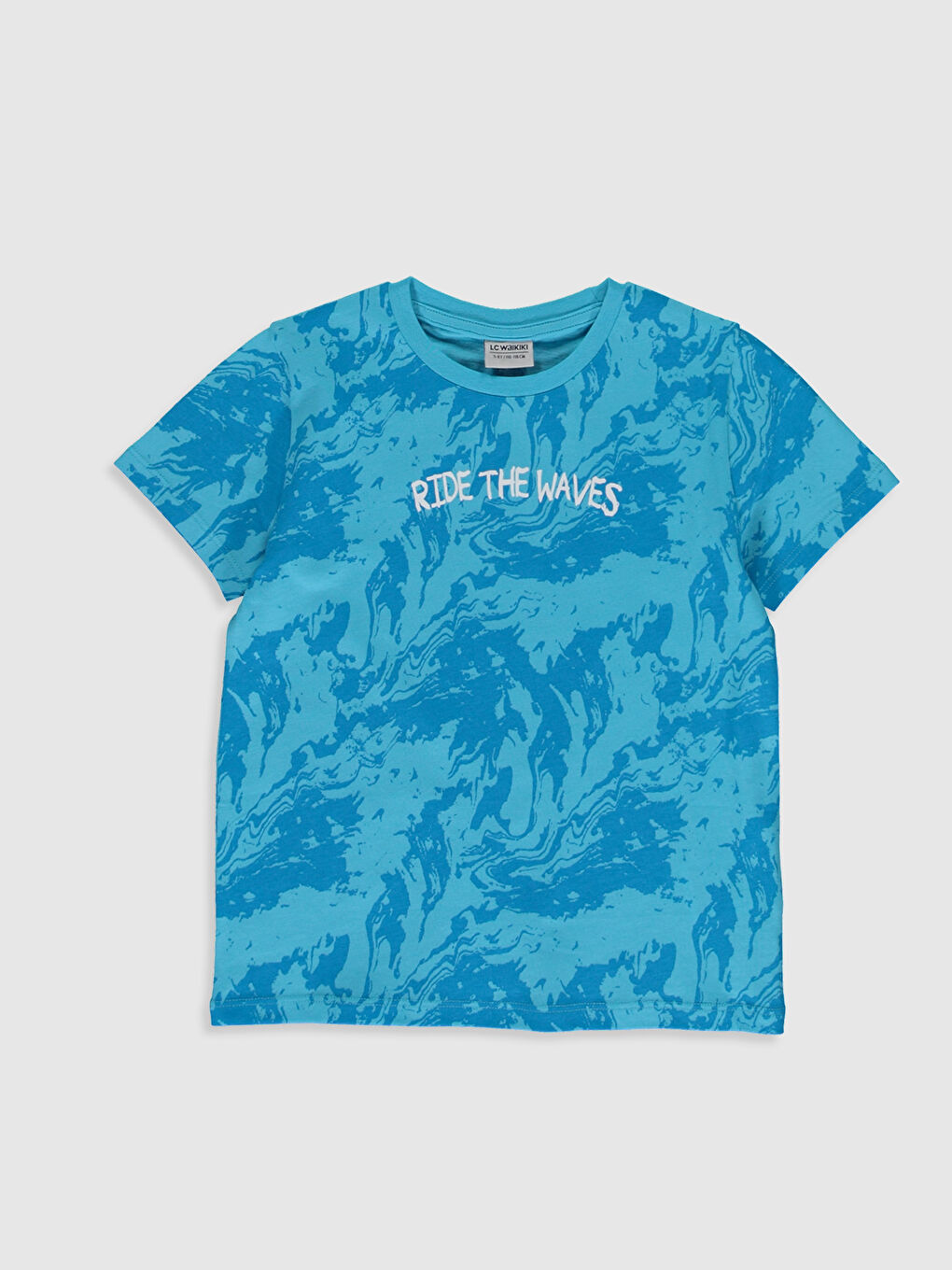 Футболка для хлопчиків з круглим вирізом та коротким рукавом