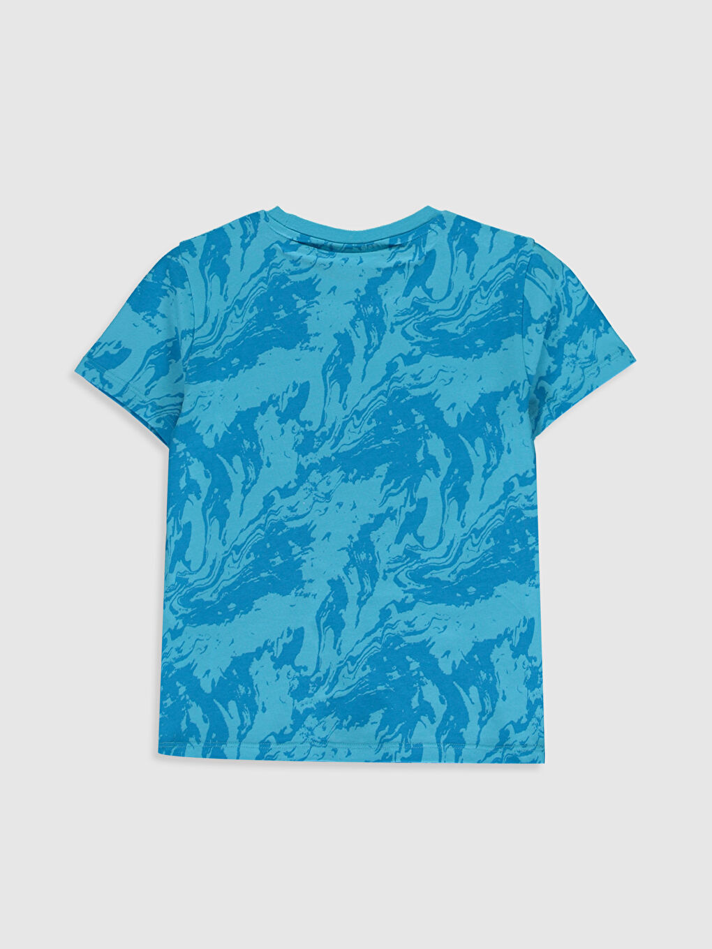 Футболка для хлопчиків з круглим вирізом та коротким рукавом-1