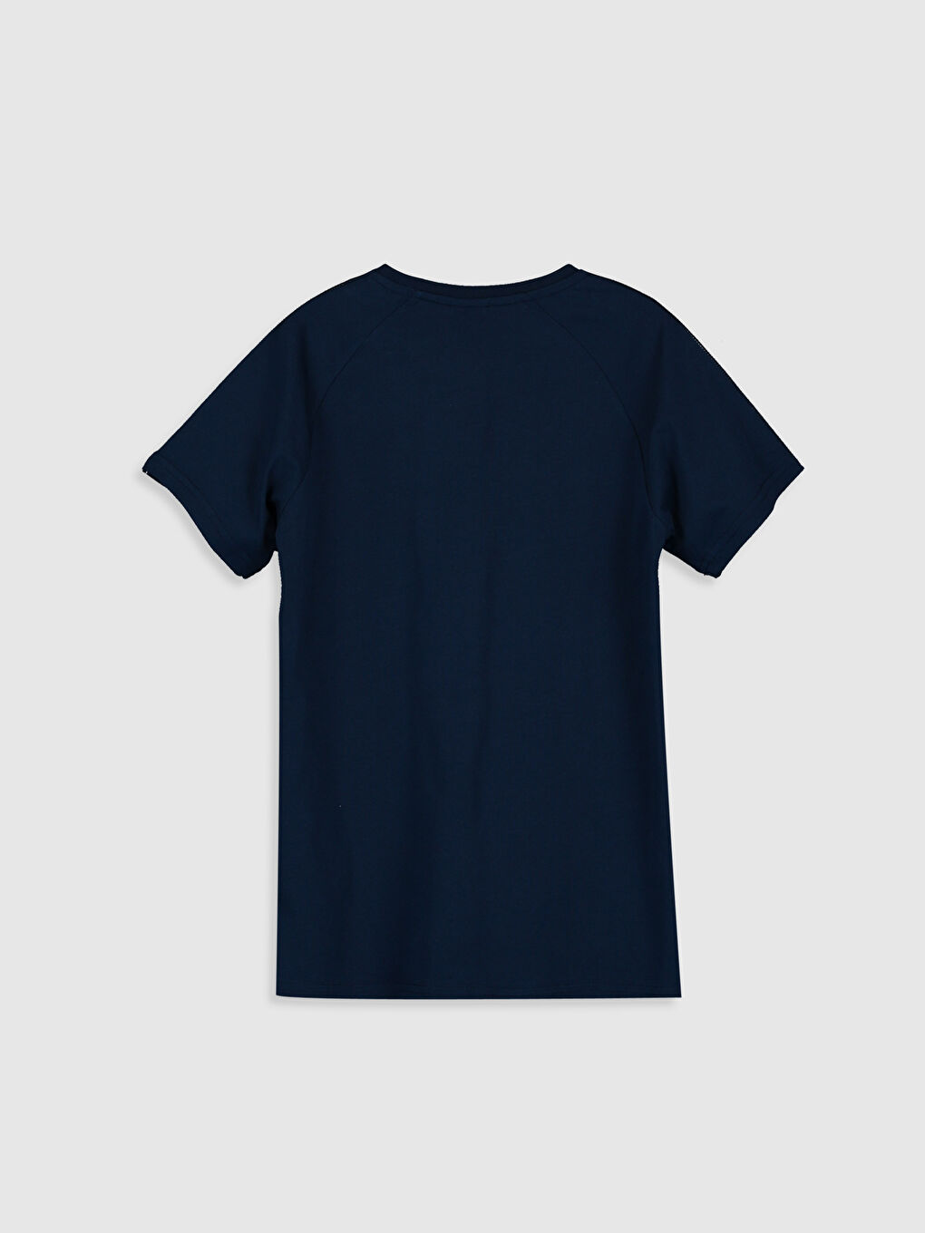 Crew Neck Short Sleeve Boys' T-Shirt-1