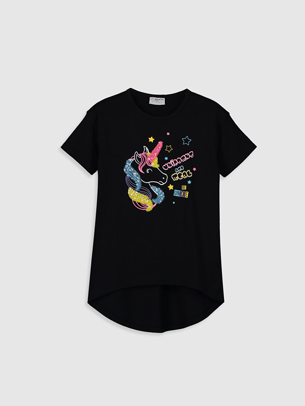 Girl's Printed Cotton T-Shirt