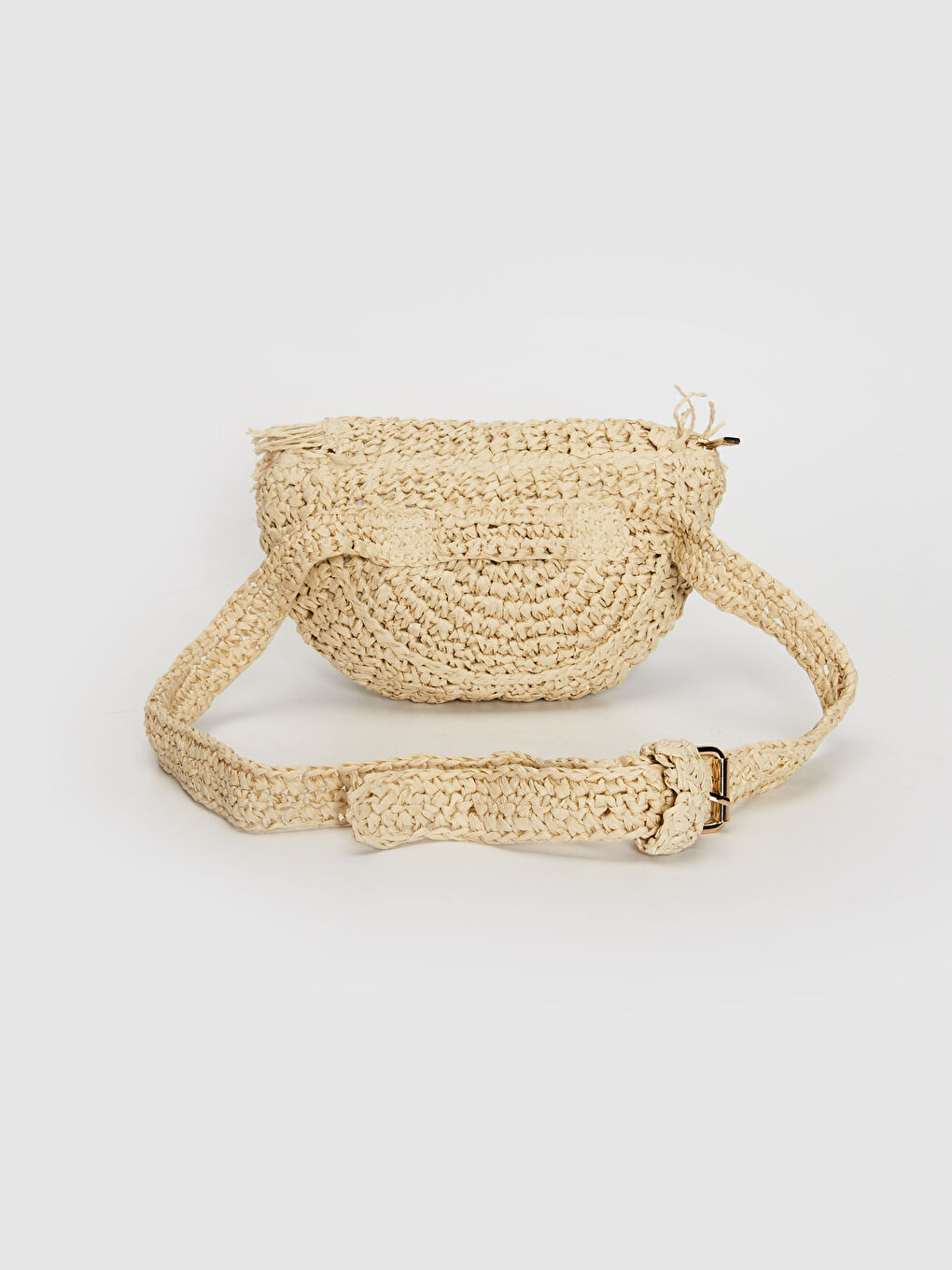 Поясная сумка из соломы для девочек-1