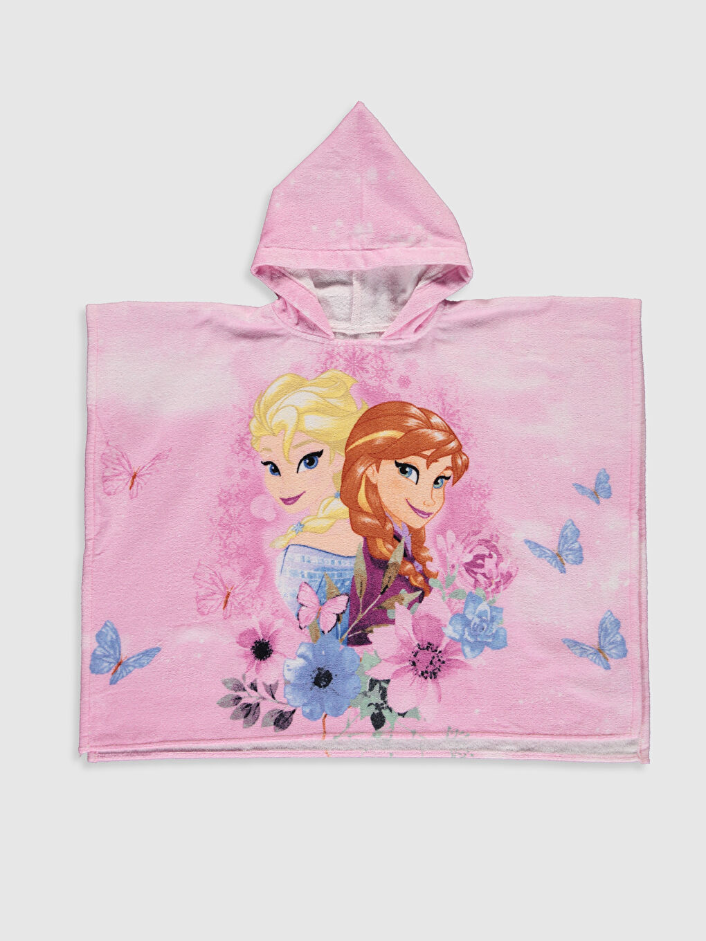 Pembe Baskılı Panço Havlu